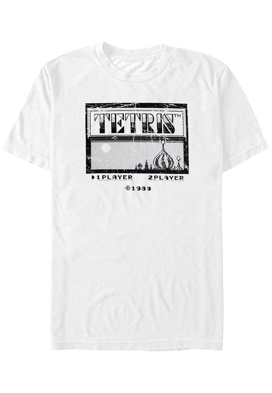 Tetris - Starprint White - T-Shirt | Neutral-Image