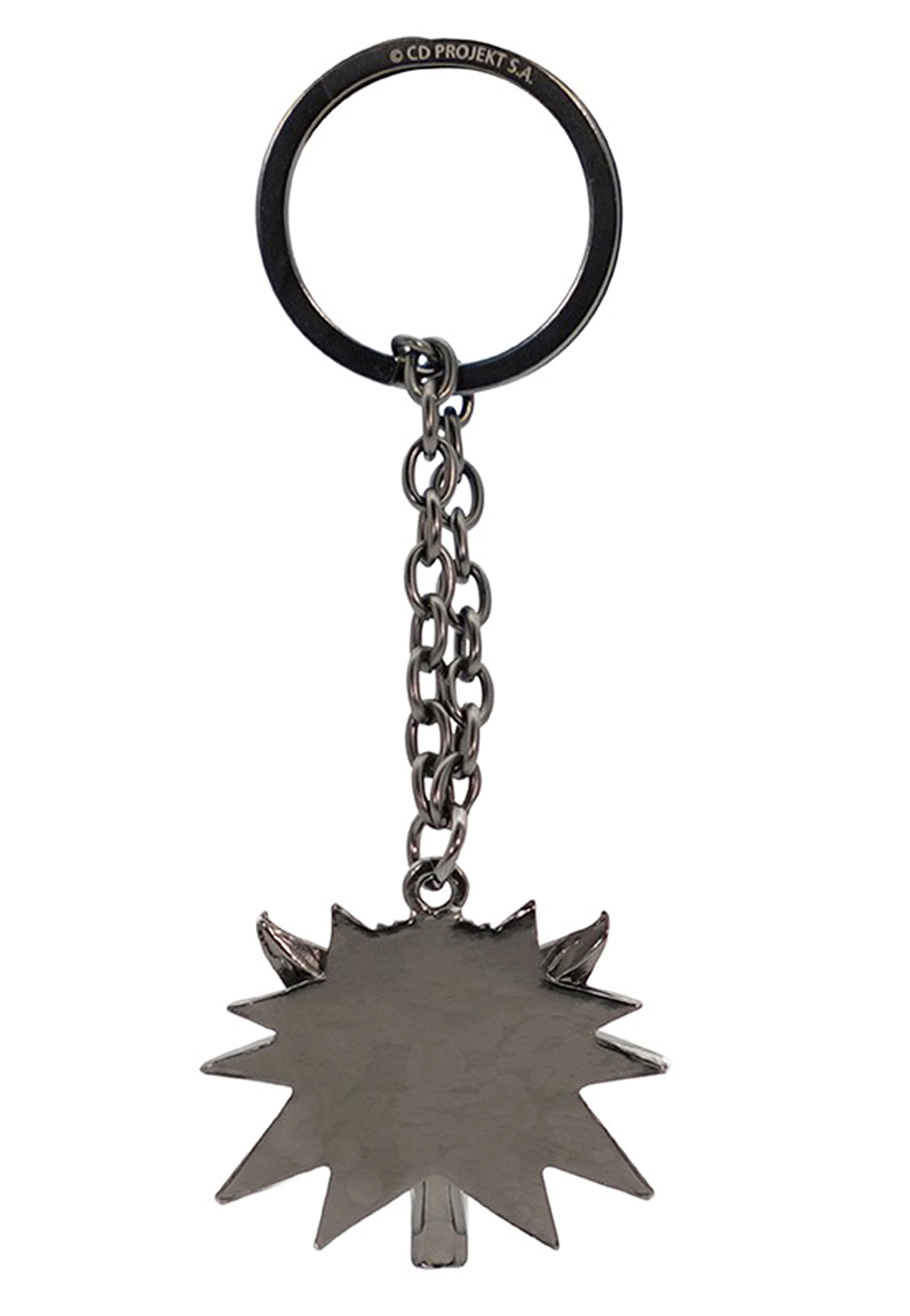 The Witcher - Wolf School Emblem 3D - Keychain | Neutral-Image