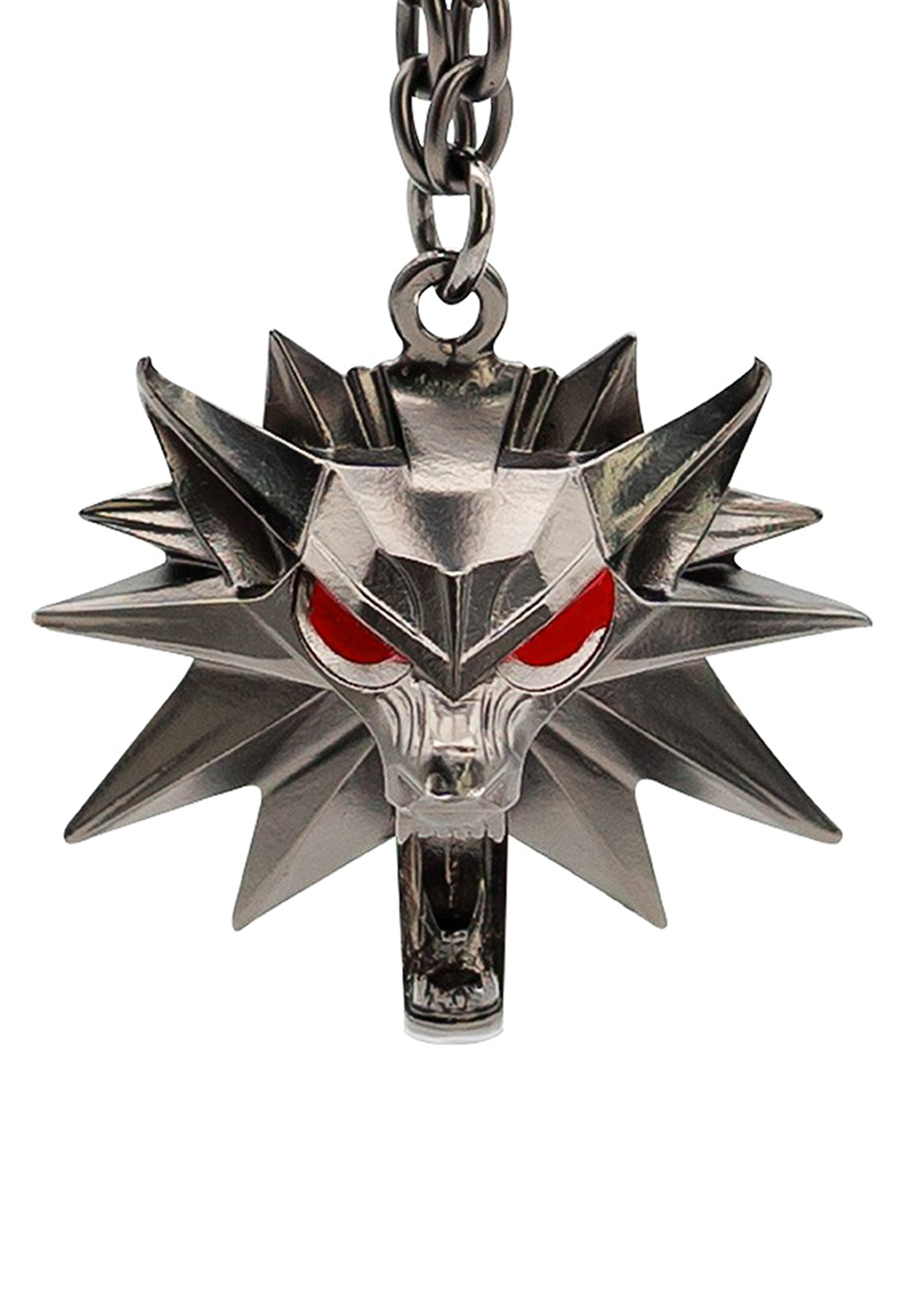 The Witcher - Wolf School Emblem 3D - Keychain | Neutral-Image