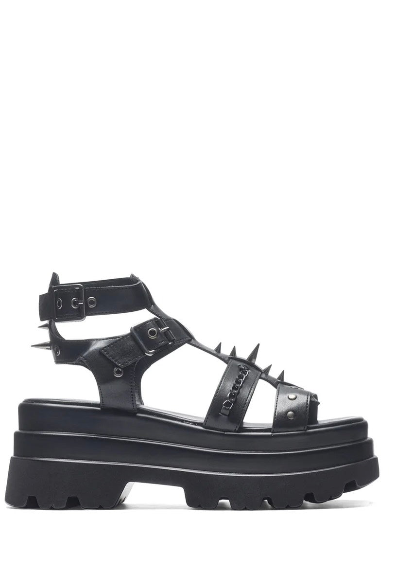 Koi Footwear - The Divine Destruction Spiked Chunky - Girl Sandals | Women-Image