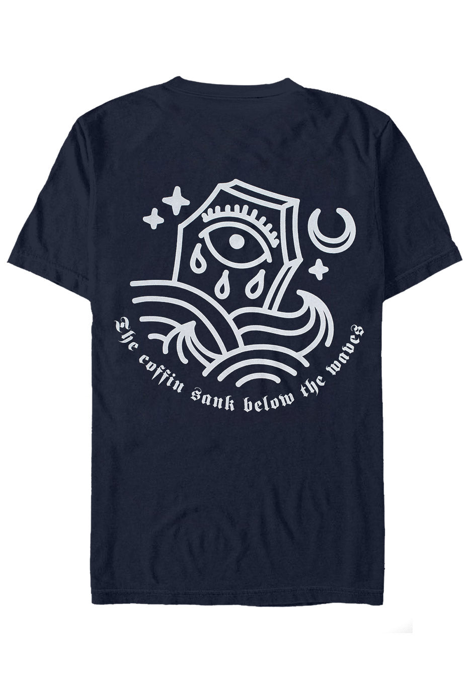 The Acacia Strain - Coffin Below The Waves Navy - T-Shirt | Neutral-Image
