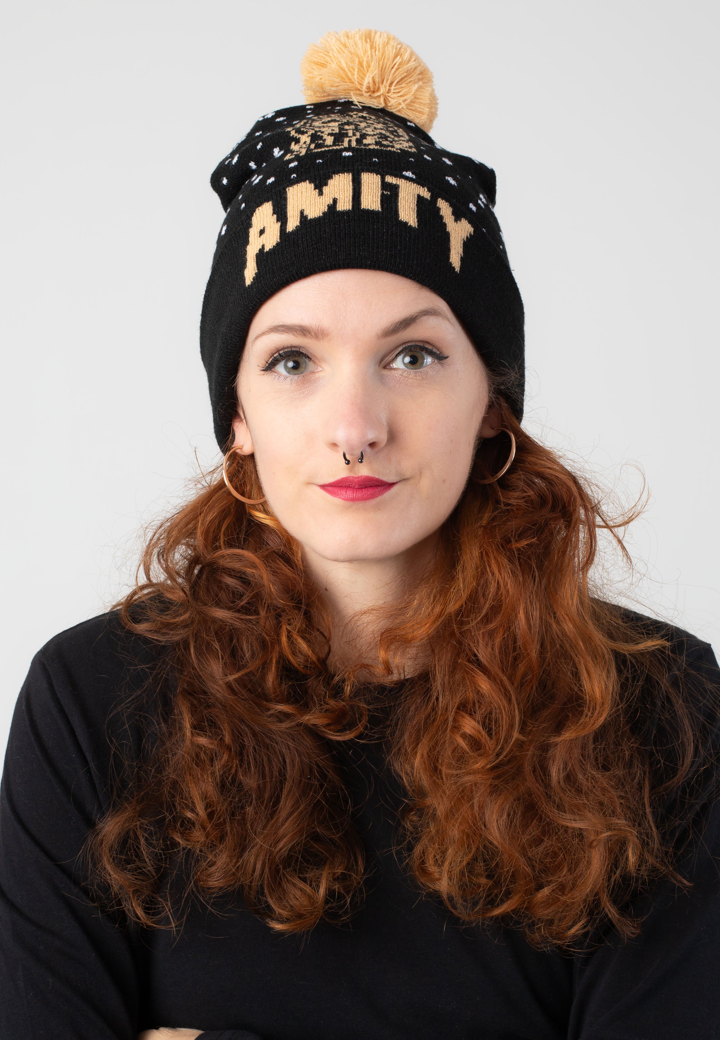 The Amity Affliction - Show Me Your God Winter Knit - Beanie | Neutral-Image