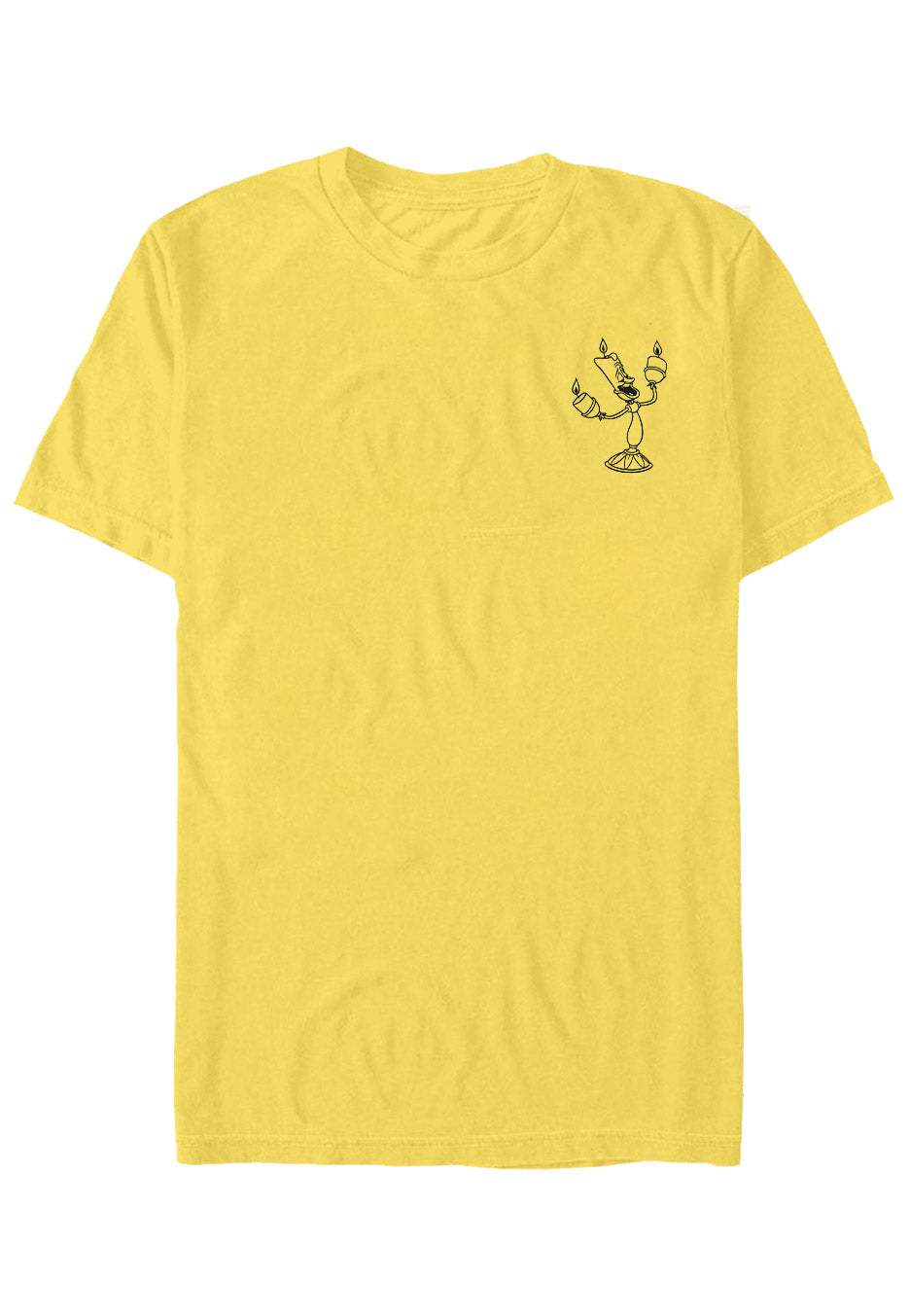 The Beauty And The Beast - Lumière Vintage Light Yellow - T-Shirt | Neutral-Image