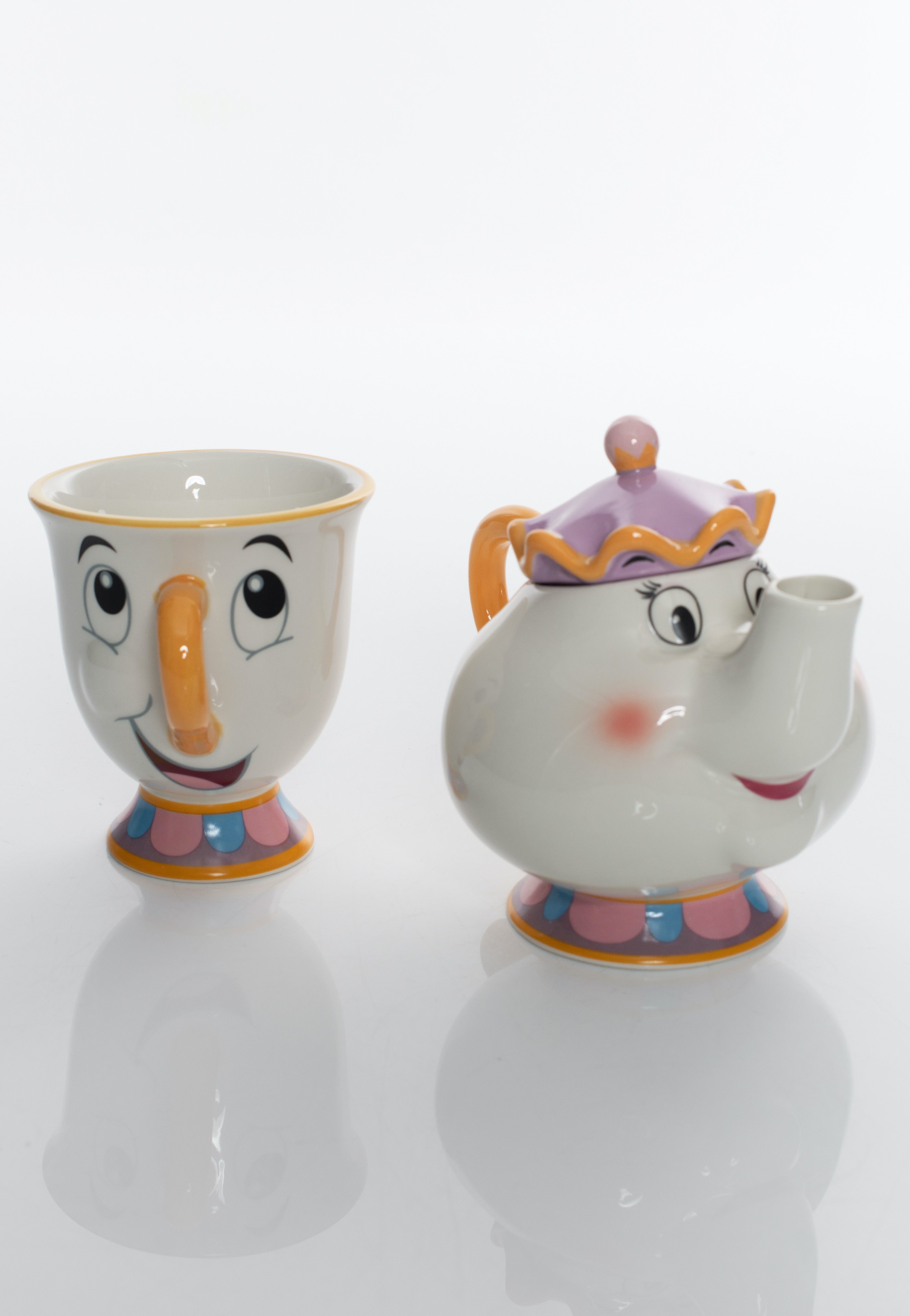 The Beauty And The Beast - Mrs. Pott & Chip - Tea Set | Neutral-Image