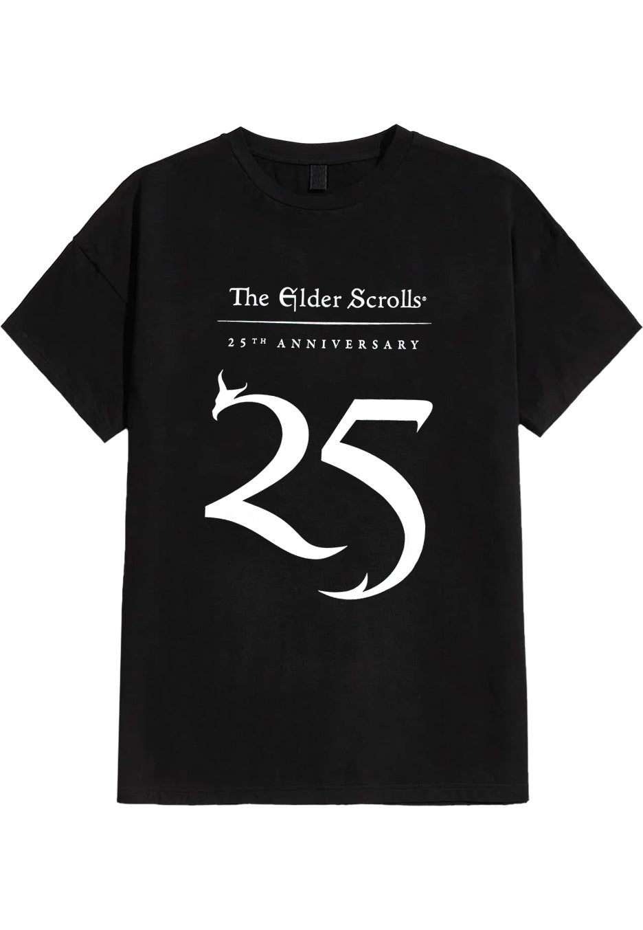 The Elder Scrolls - 25th Anniversary Logo - T-Shirt | Neutral-Image