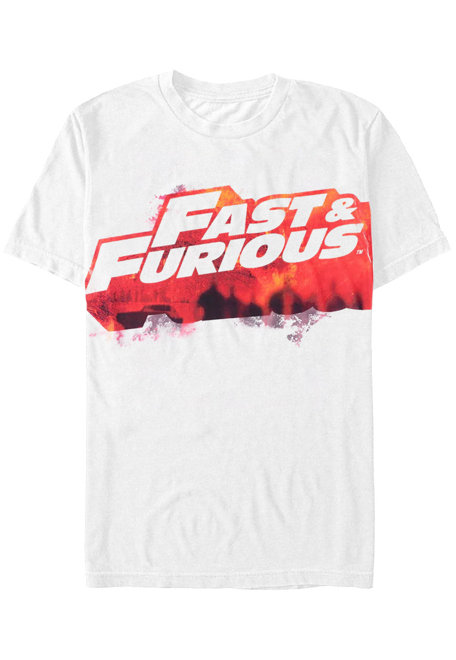 The Fast And The Furious - Logo White - T-Shirt | Neutral-Image