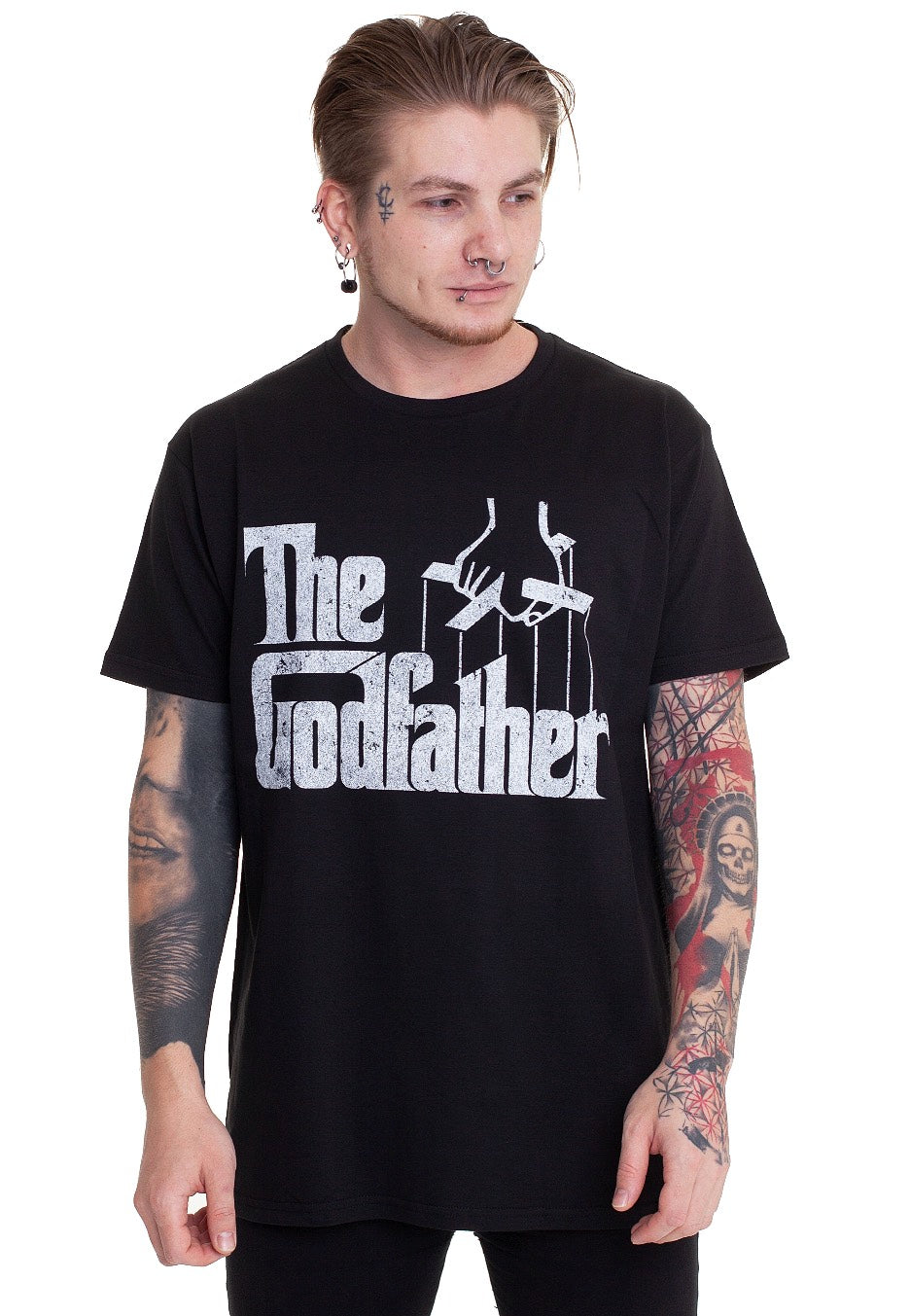 The Godfather - Logo White - T-Shirt | Men-Image