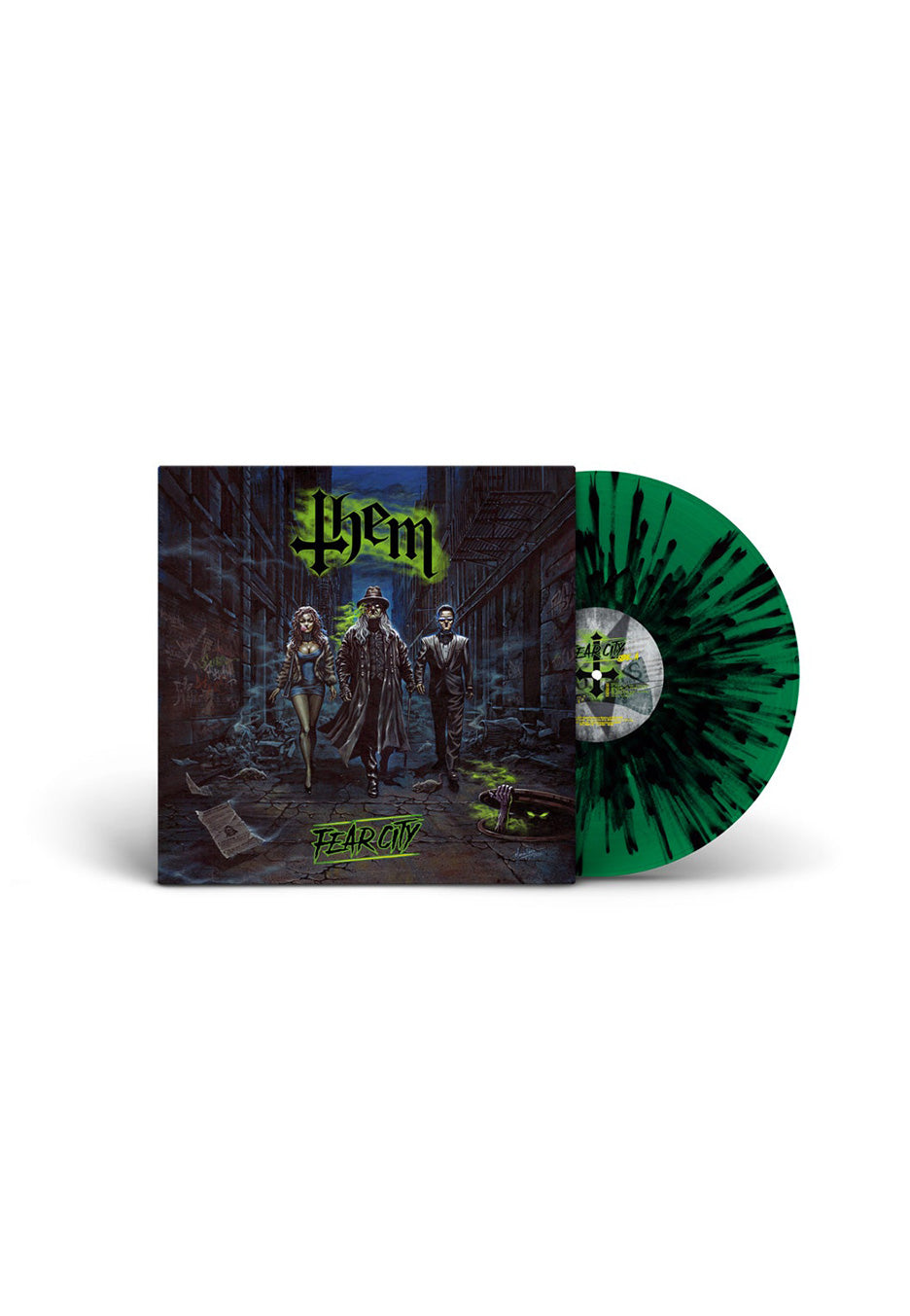 Them - Fear City Green/Black - Splattered Vinyl | Neutral-Image