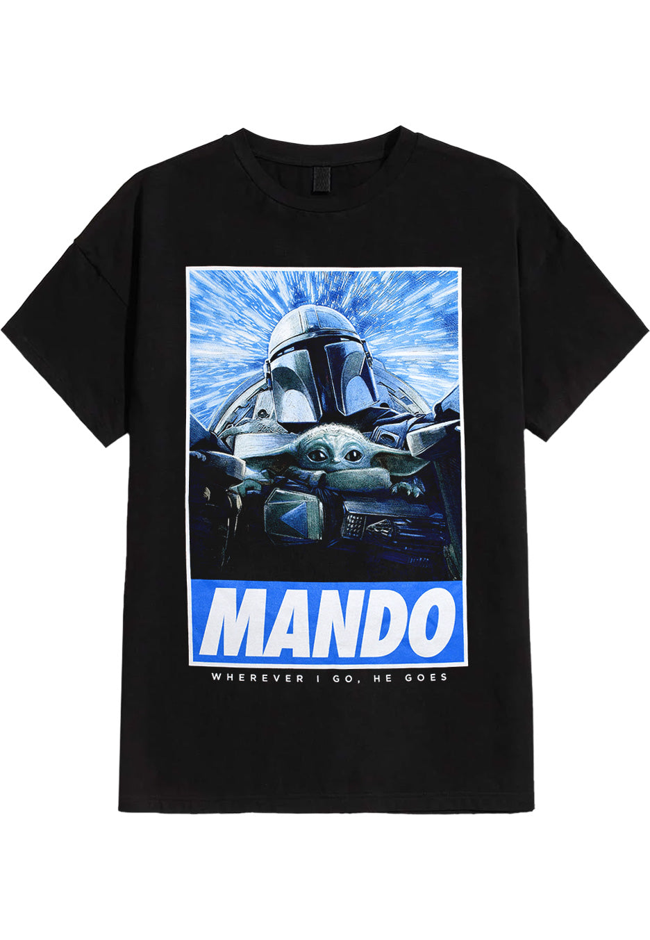 The Mandalorian - Wherever I Go - T-Shirt | Neutral-Image