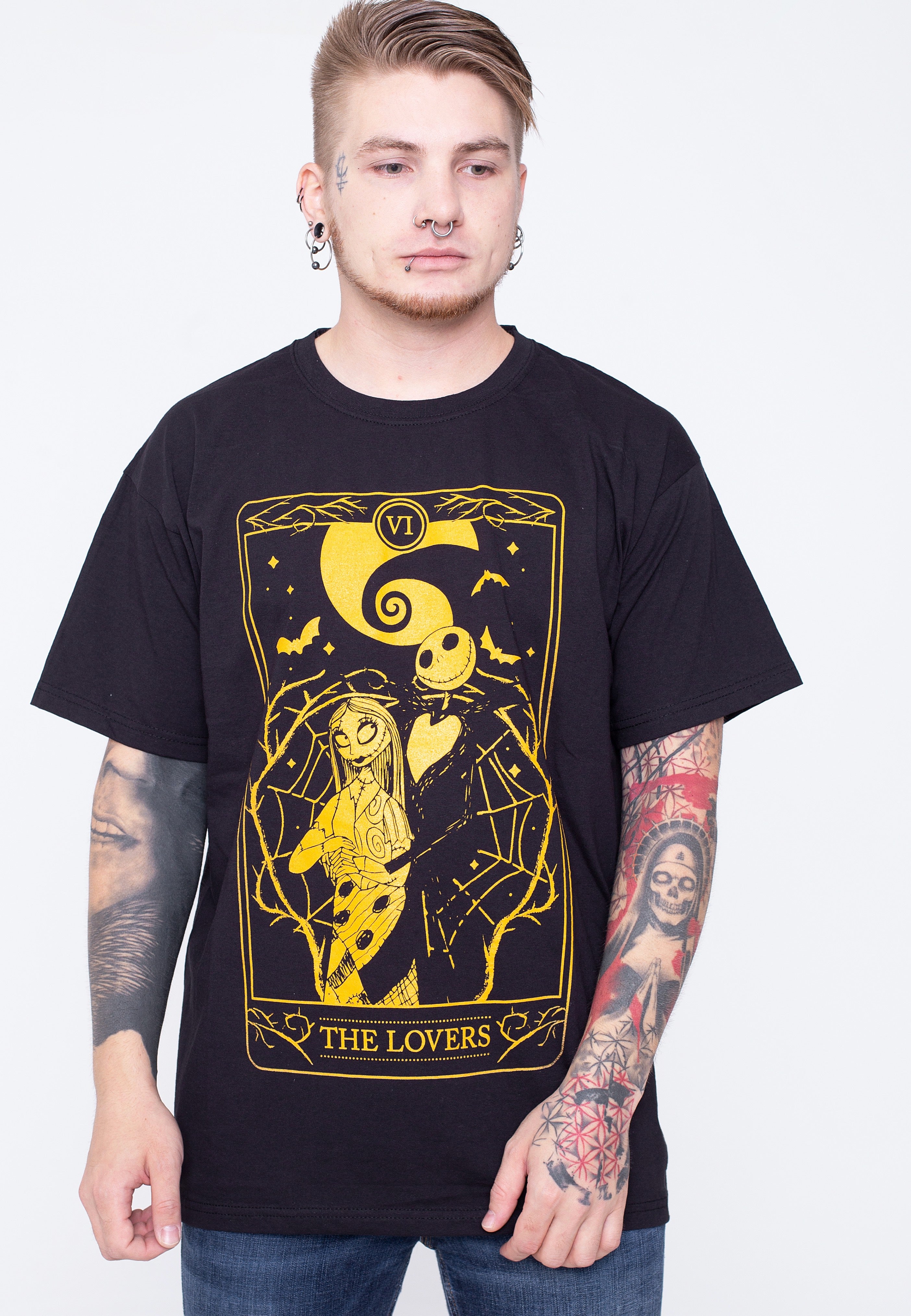 The Nightmare Before Christmas - Jack & Sally Lovers - T-Shirt | Men-Image