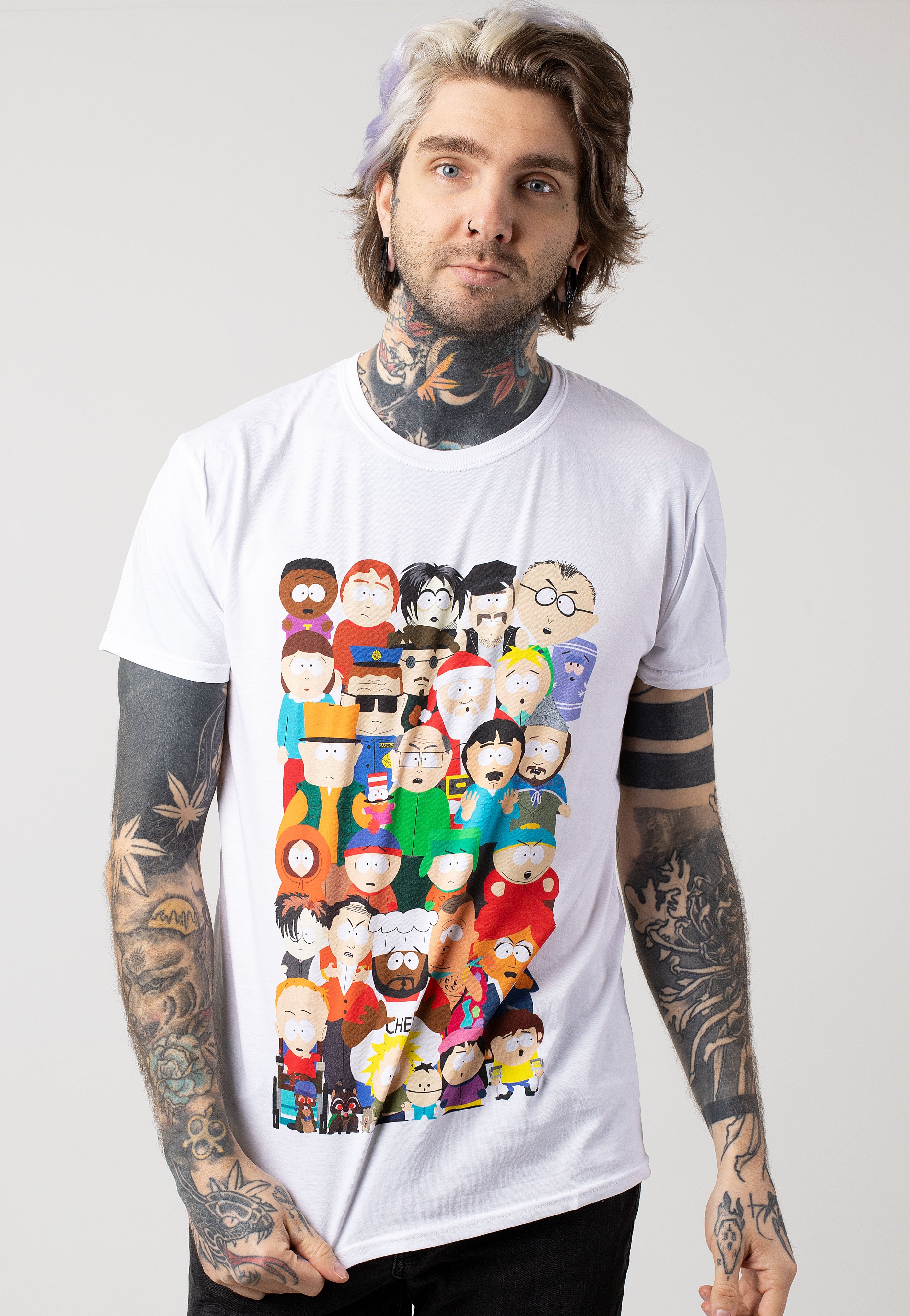 South Park - Town Group White - T-Shirt | Men-Image