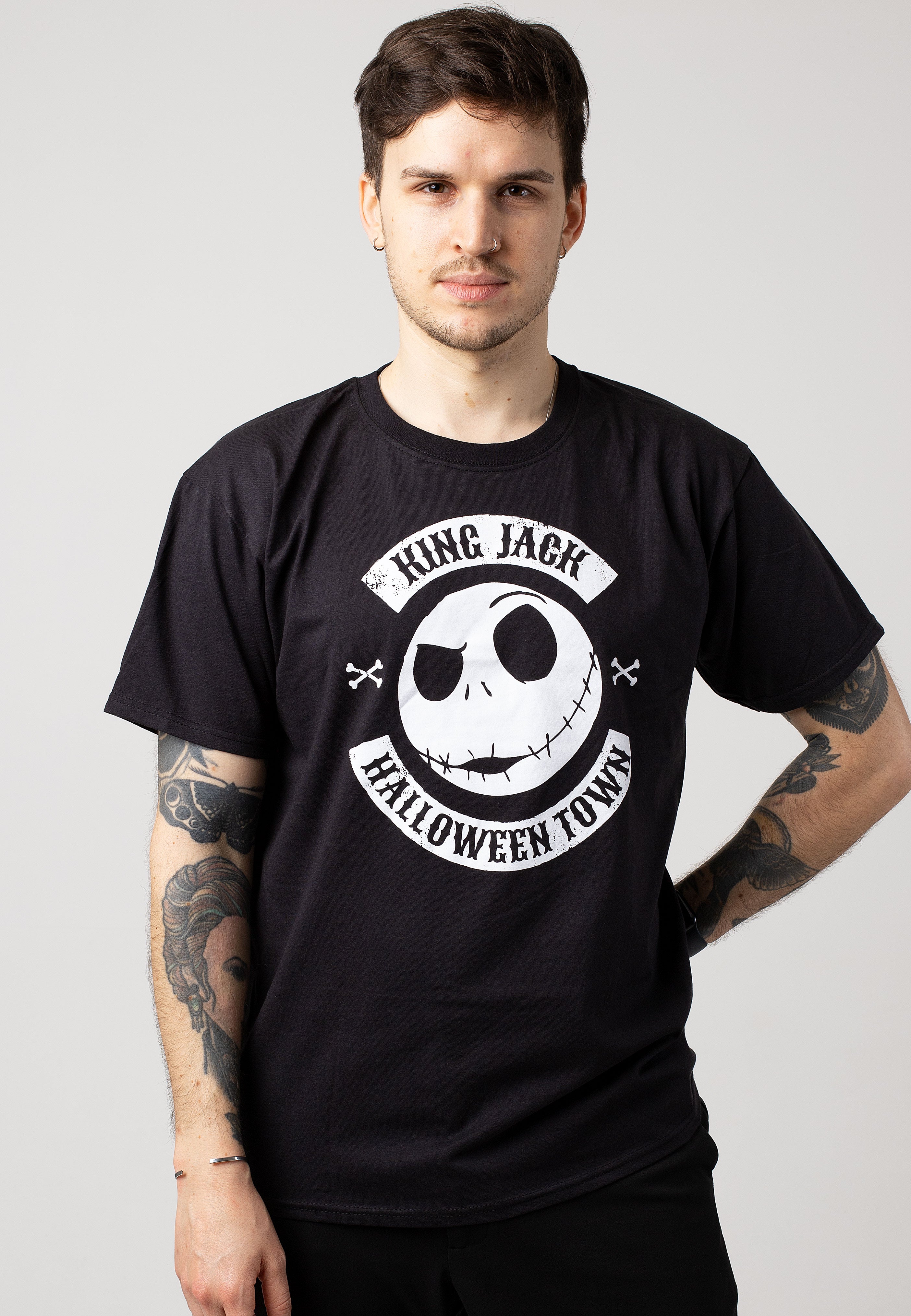 The Nightmare Before Christmas - Jack Crest - T-Shirt | Men-Image