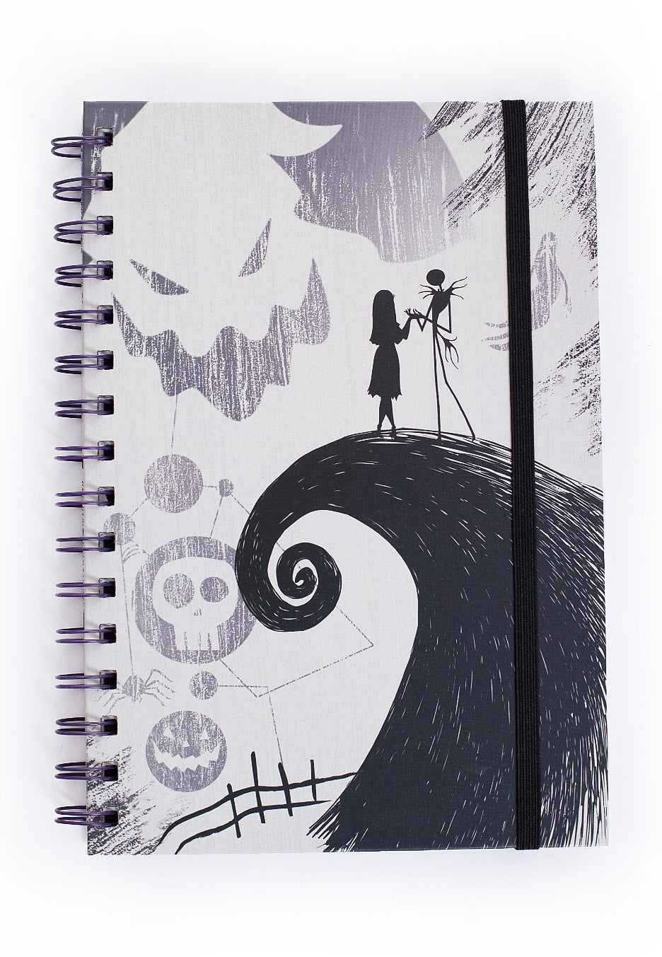 The Nightmare Before Christmas - Spiral Hill - Notebook | Neutral-Image