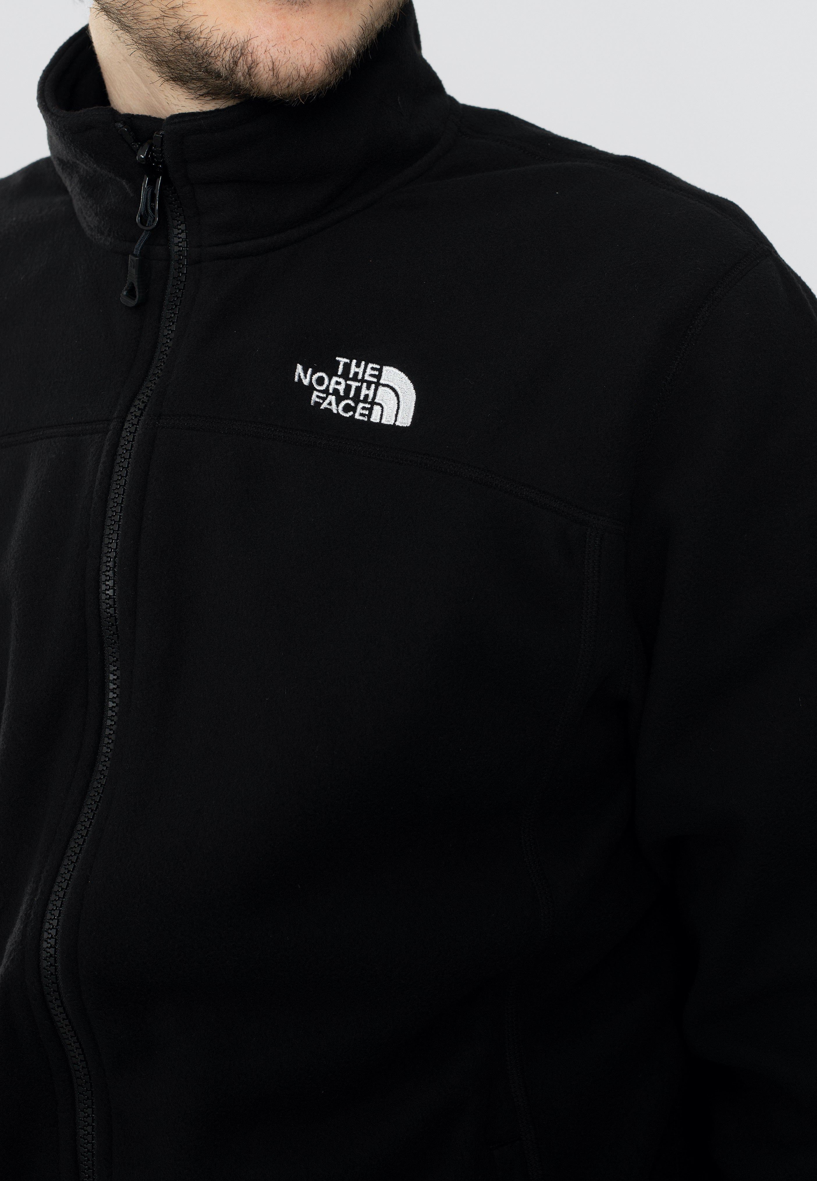 The North Face - 100 Glacier Full Zip Tnf Black - Jacket | Men-Image