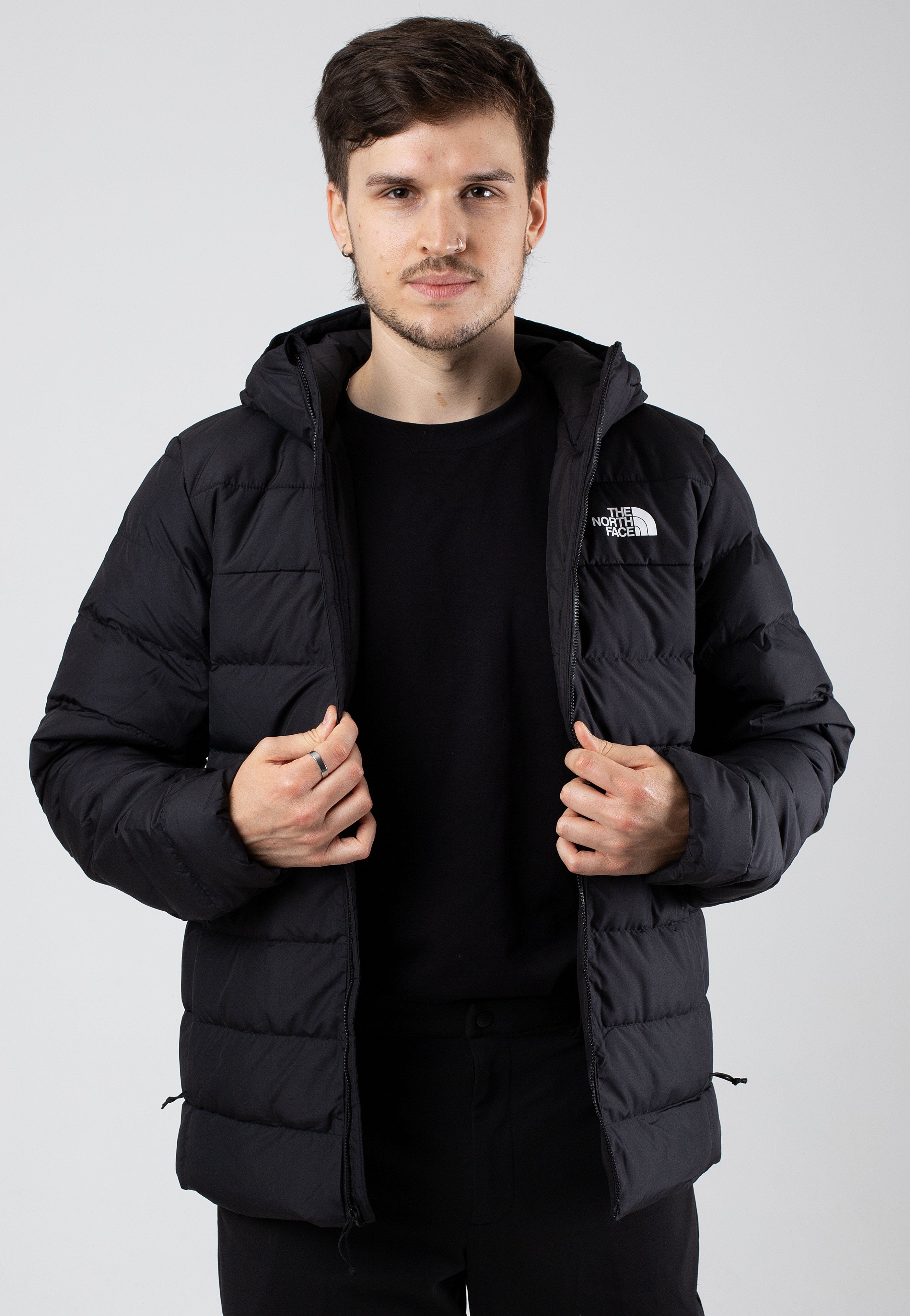 The North Face - Aconcagua 3 Hooded Tnf Black - Jacket | Men-Image