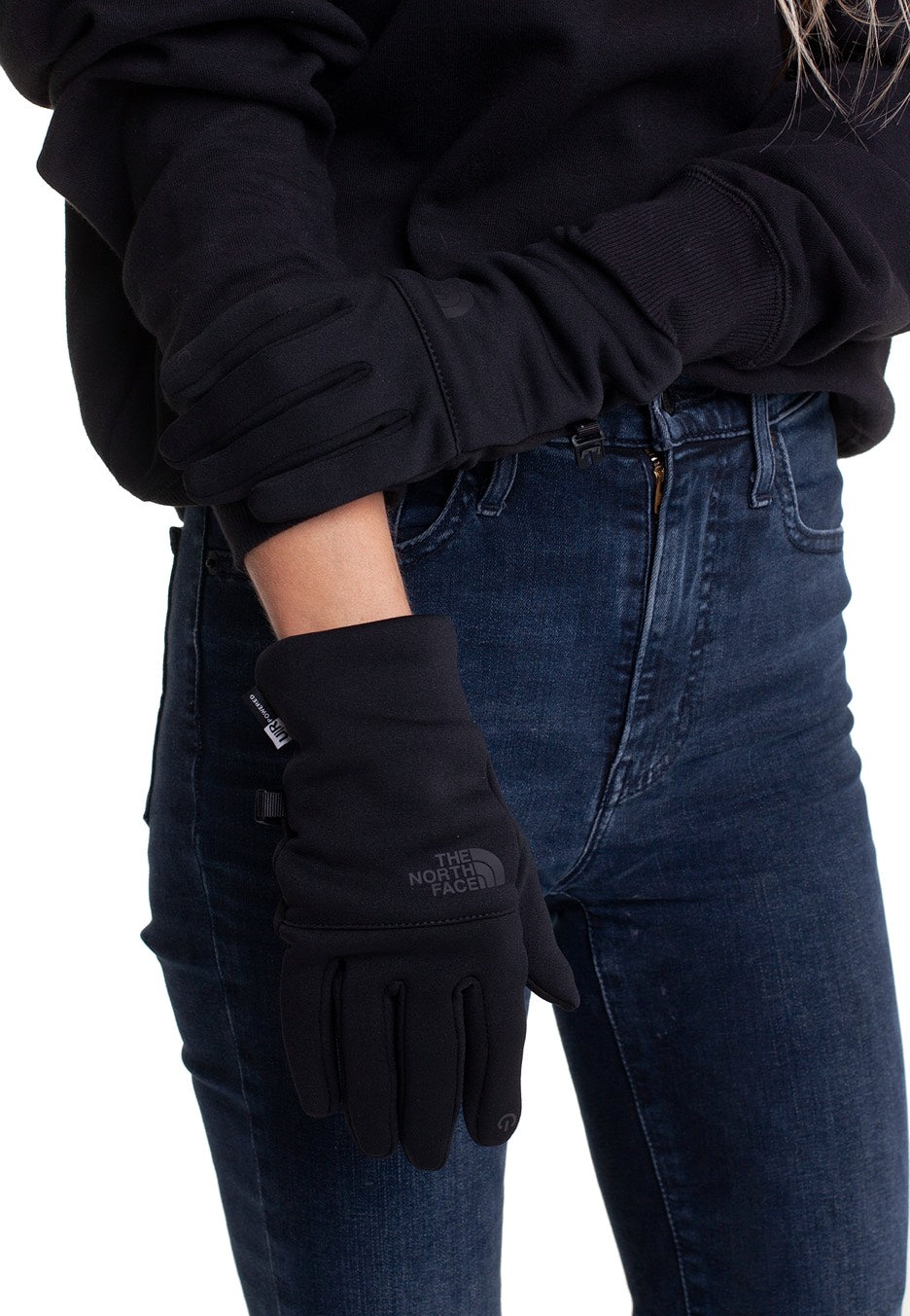 The North Face - Etip Recycled Glove Black/Black - Gloves | Neutral-Image