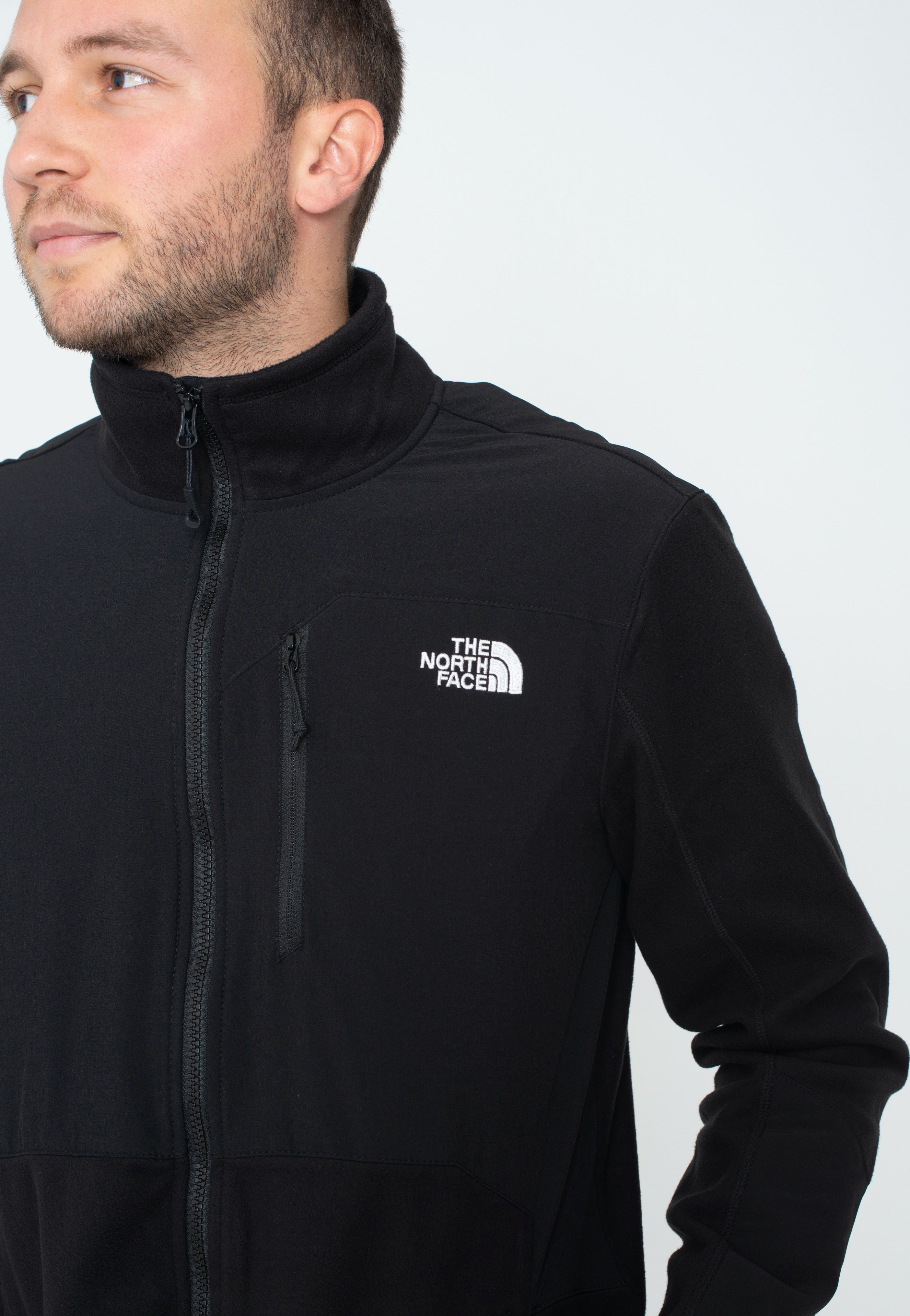 The North Face - Glacier Pro Full Zip TNF Black/TNF Black - Jacket | Men-Image