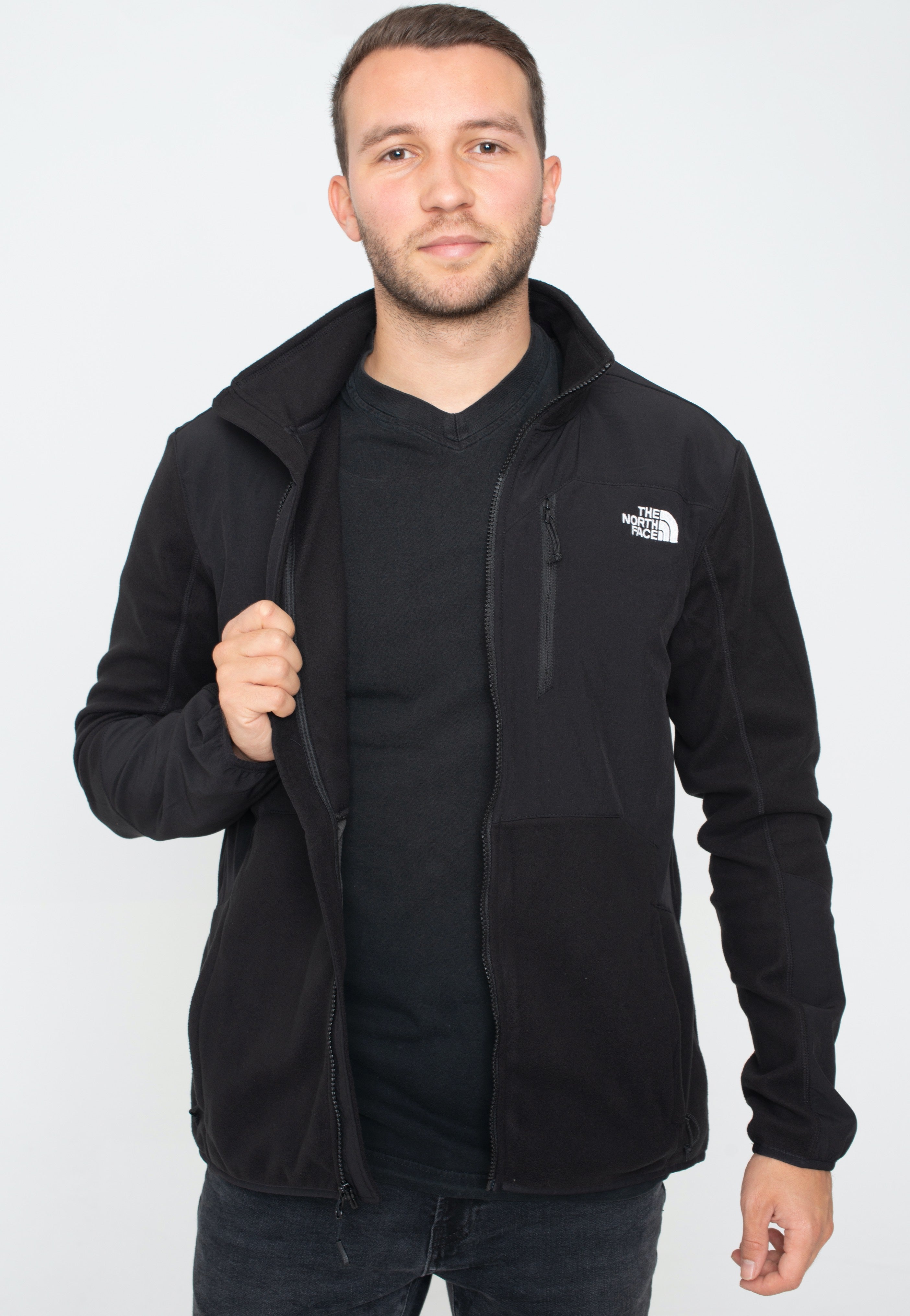 The North Face - Glacier Pro Full Zip TNF Black/TNF Black - Jacket | Men-Image