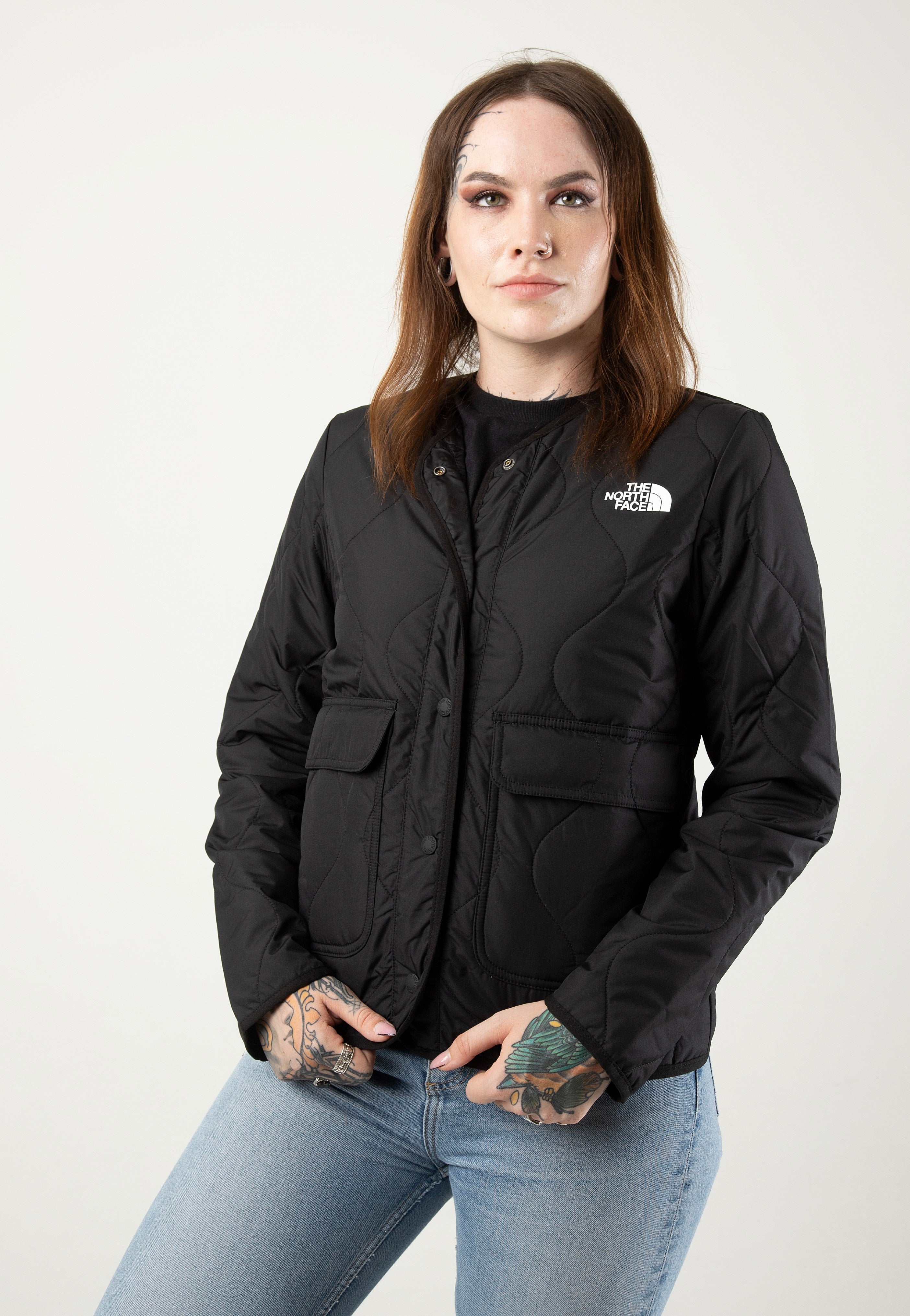 The North Face - Women’s Ampato Quilted Tnf Black - Jacket | Women-Image