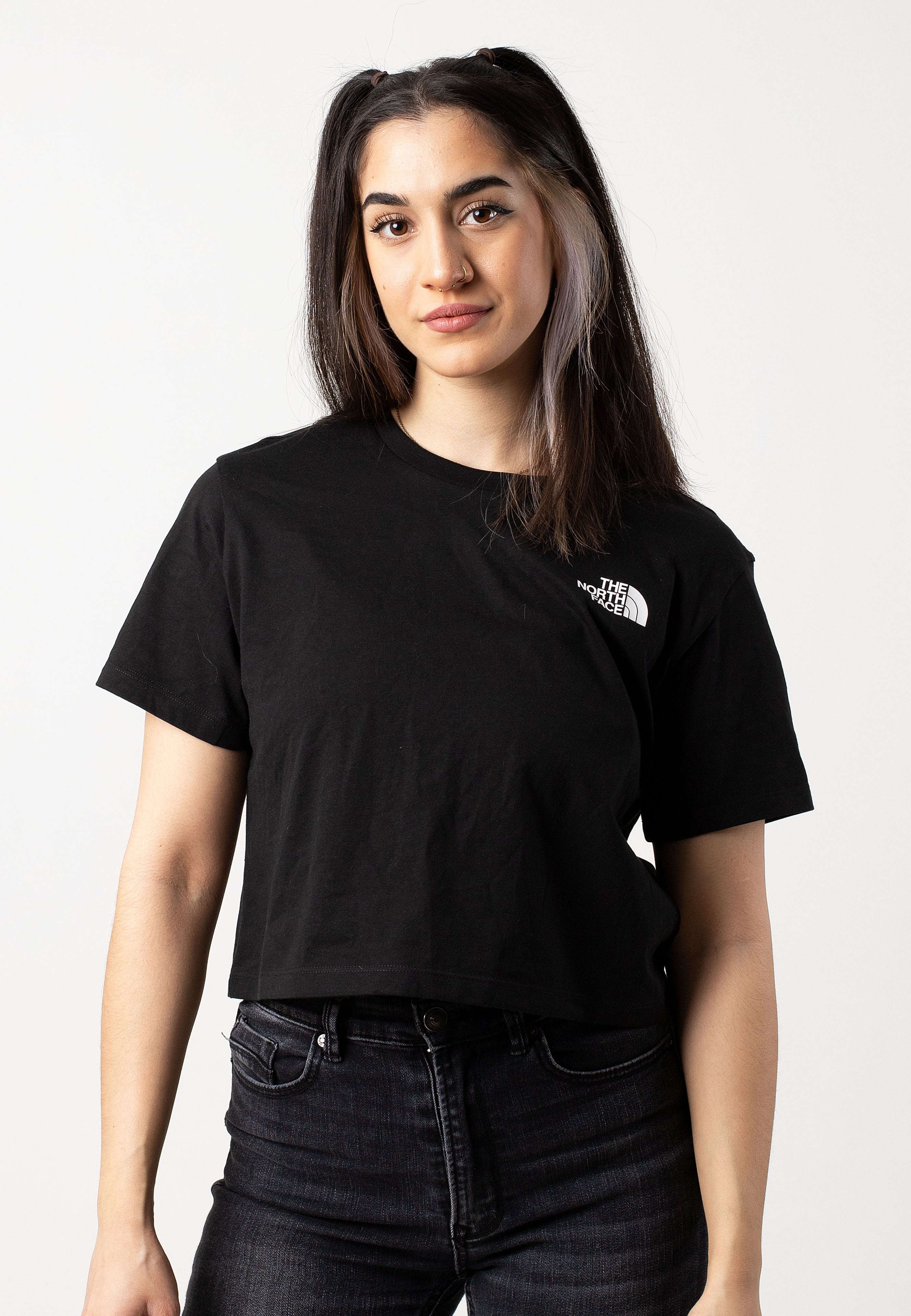 The North Face - Women´s Cropped Simple Dome Tnf Black - Top | Women-Image