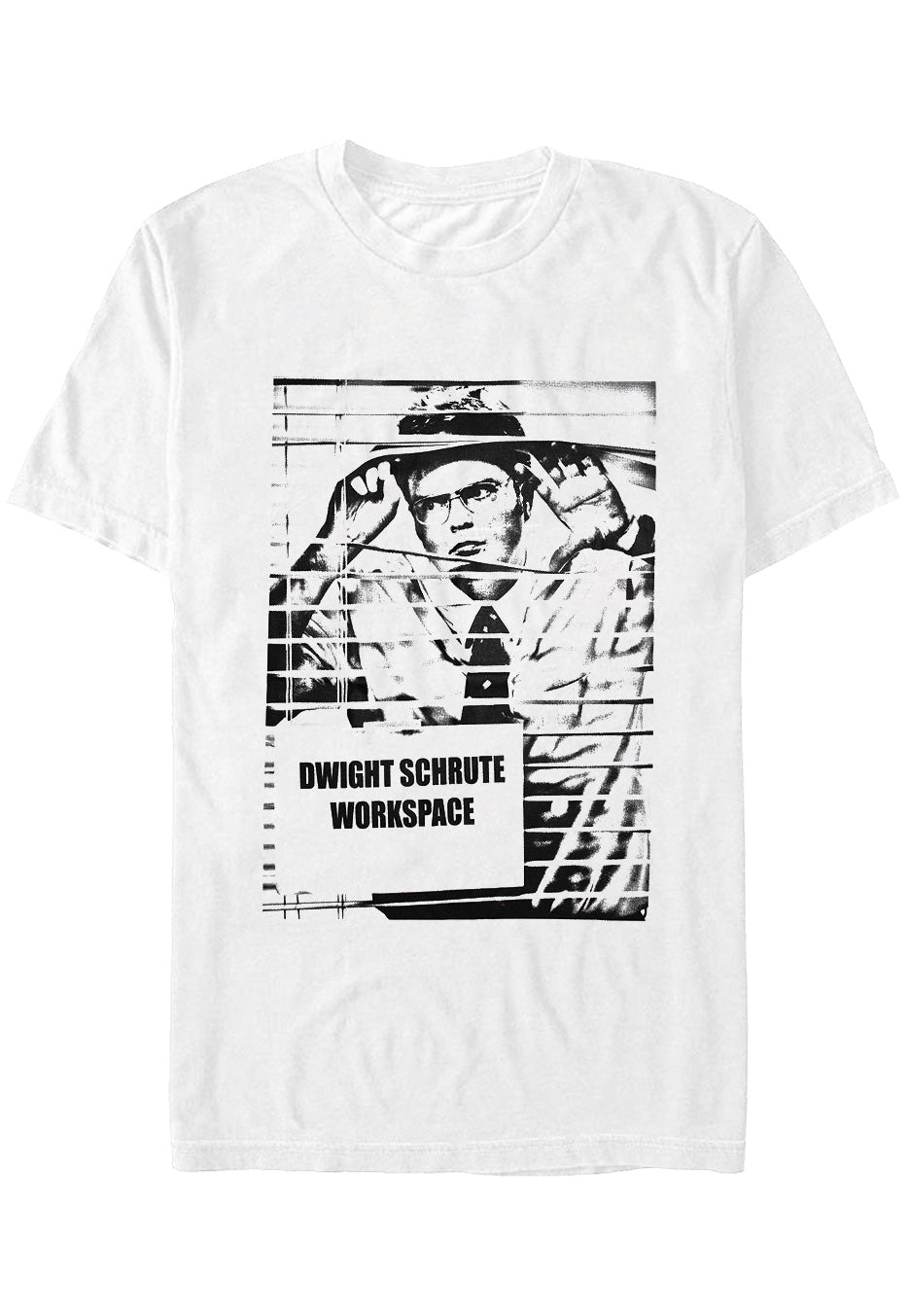 The Office - Dwight Schrute Workspace White - T-Shirt | Neutral-Image