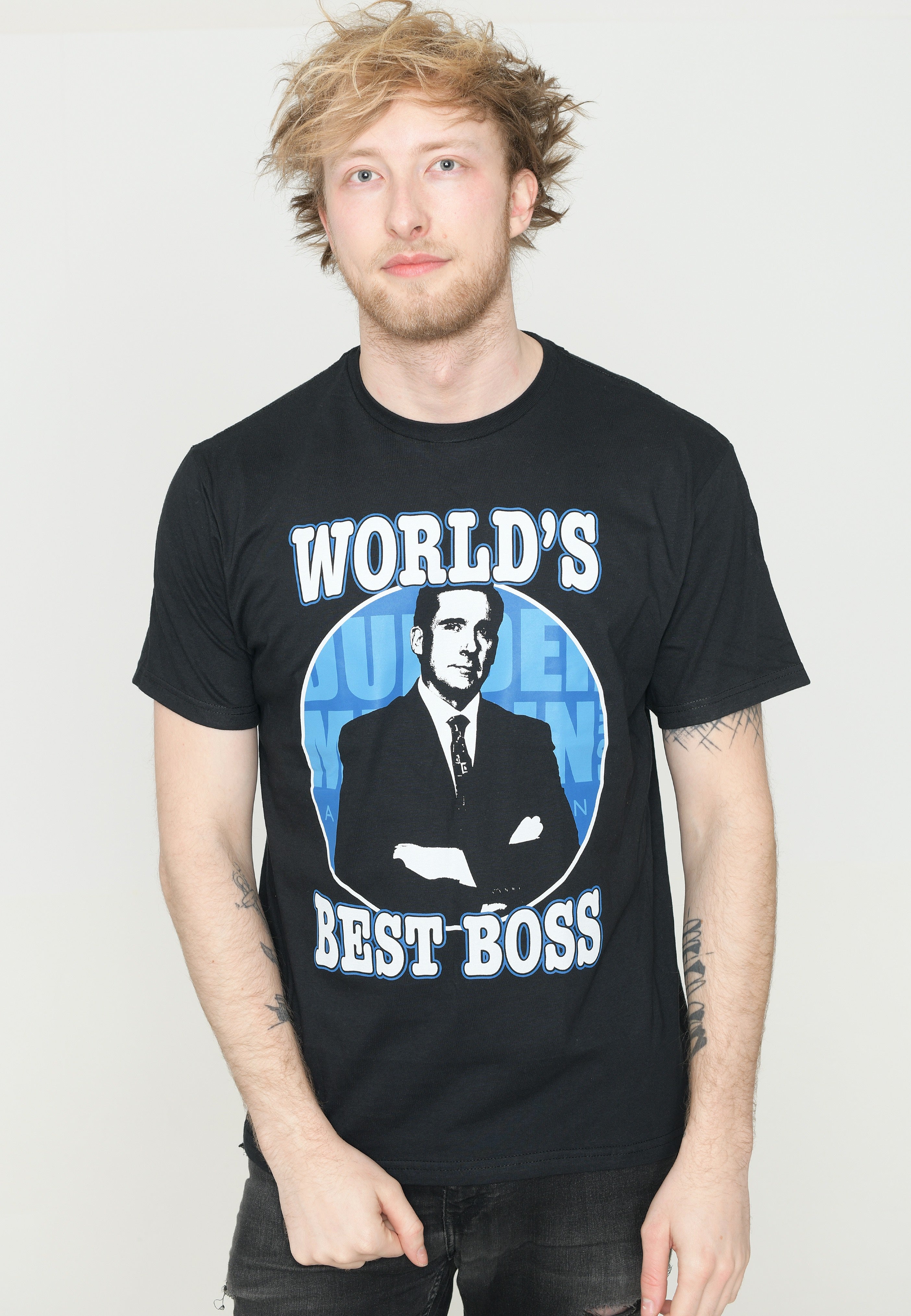 The Office - World's Best Boss - T-Shirt | Men-Image