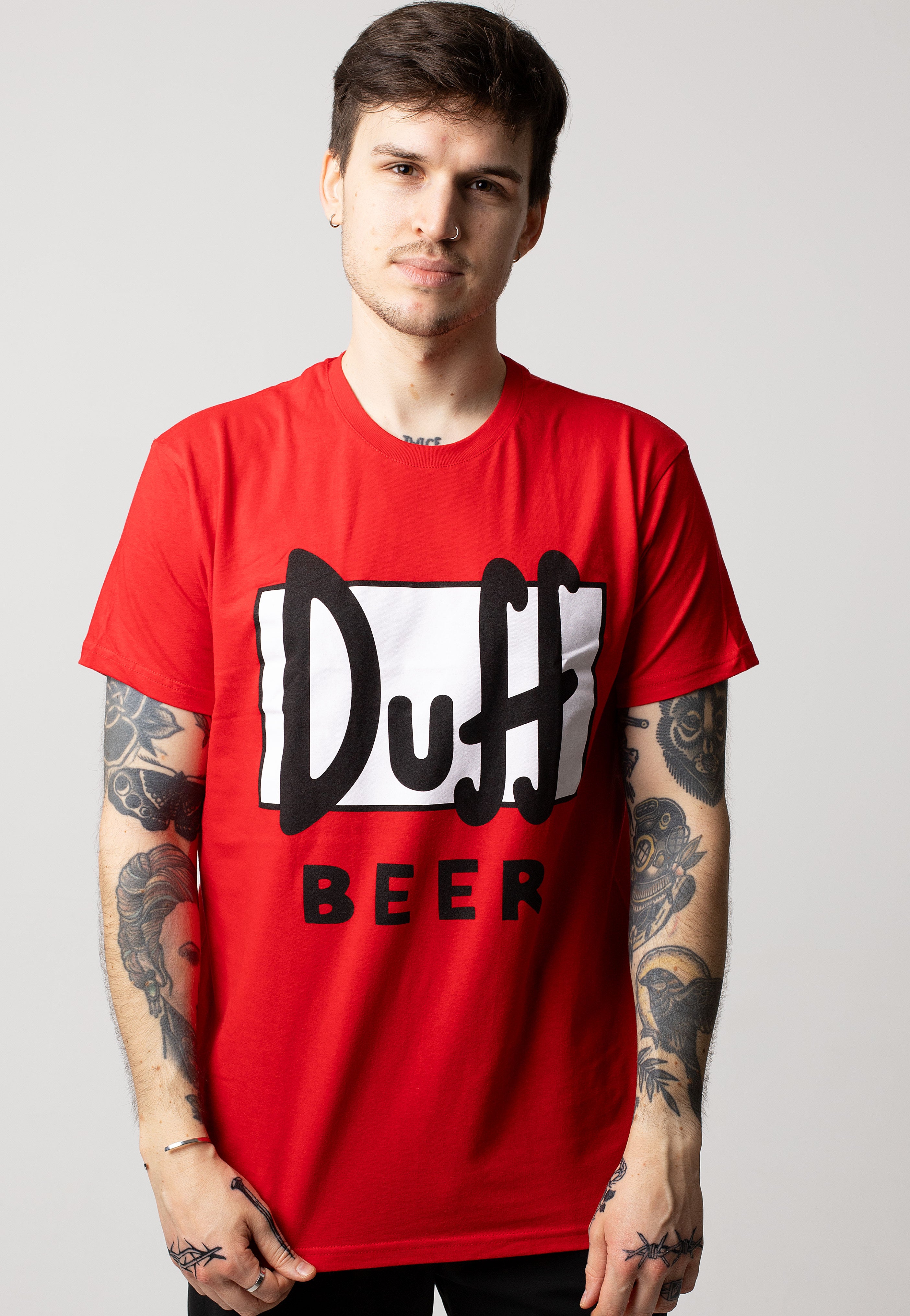 The Simpsons - Duff Red - T-Shirt | Men-Image