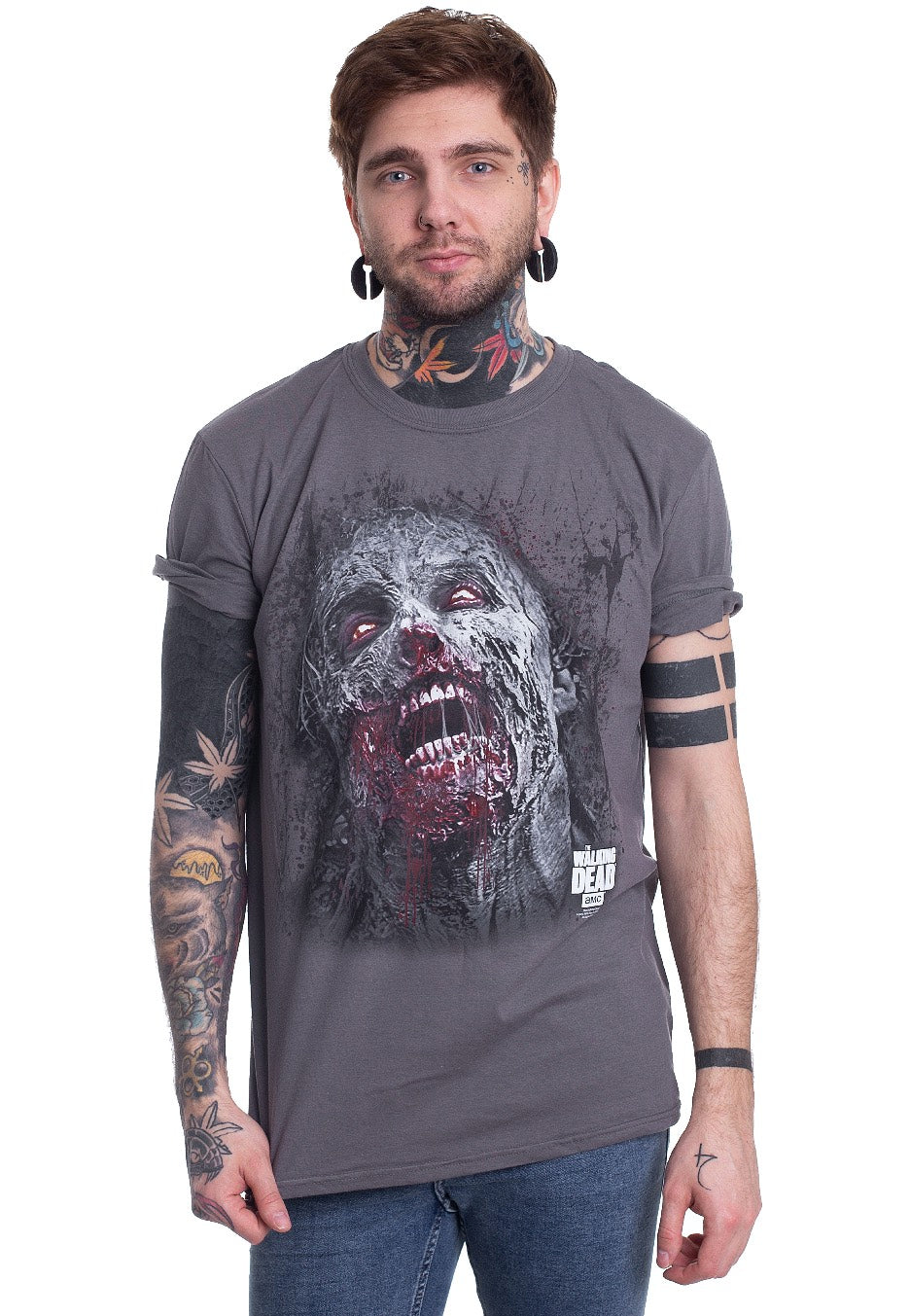 The Walking Dead - Jumbo Walker Face - T-Shirt | Men-Image