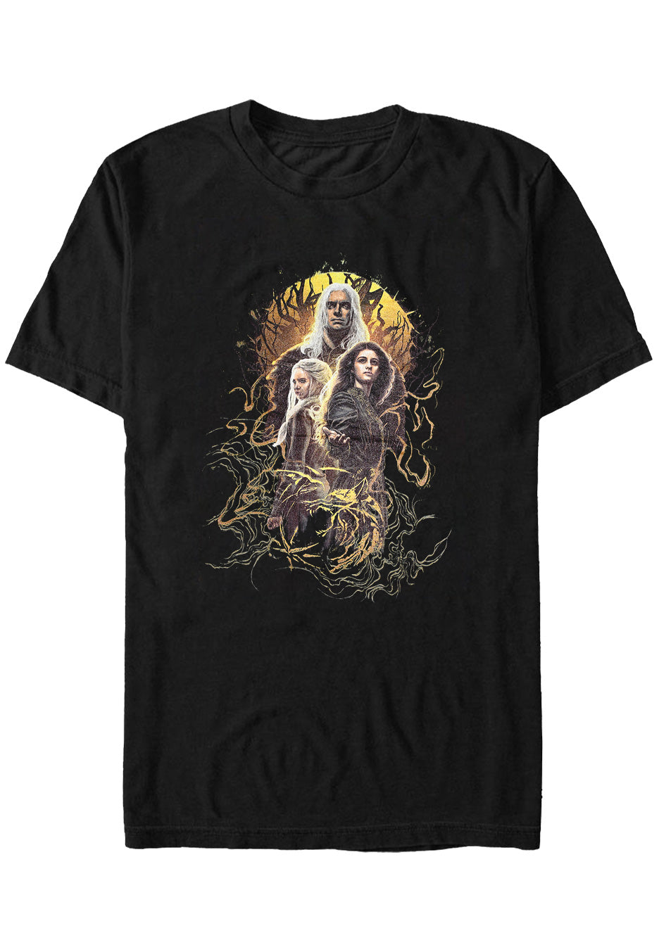 The Witcher - Trio Poster - T-Shirt | Neutral-Image