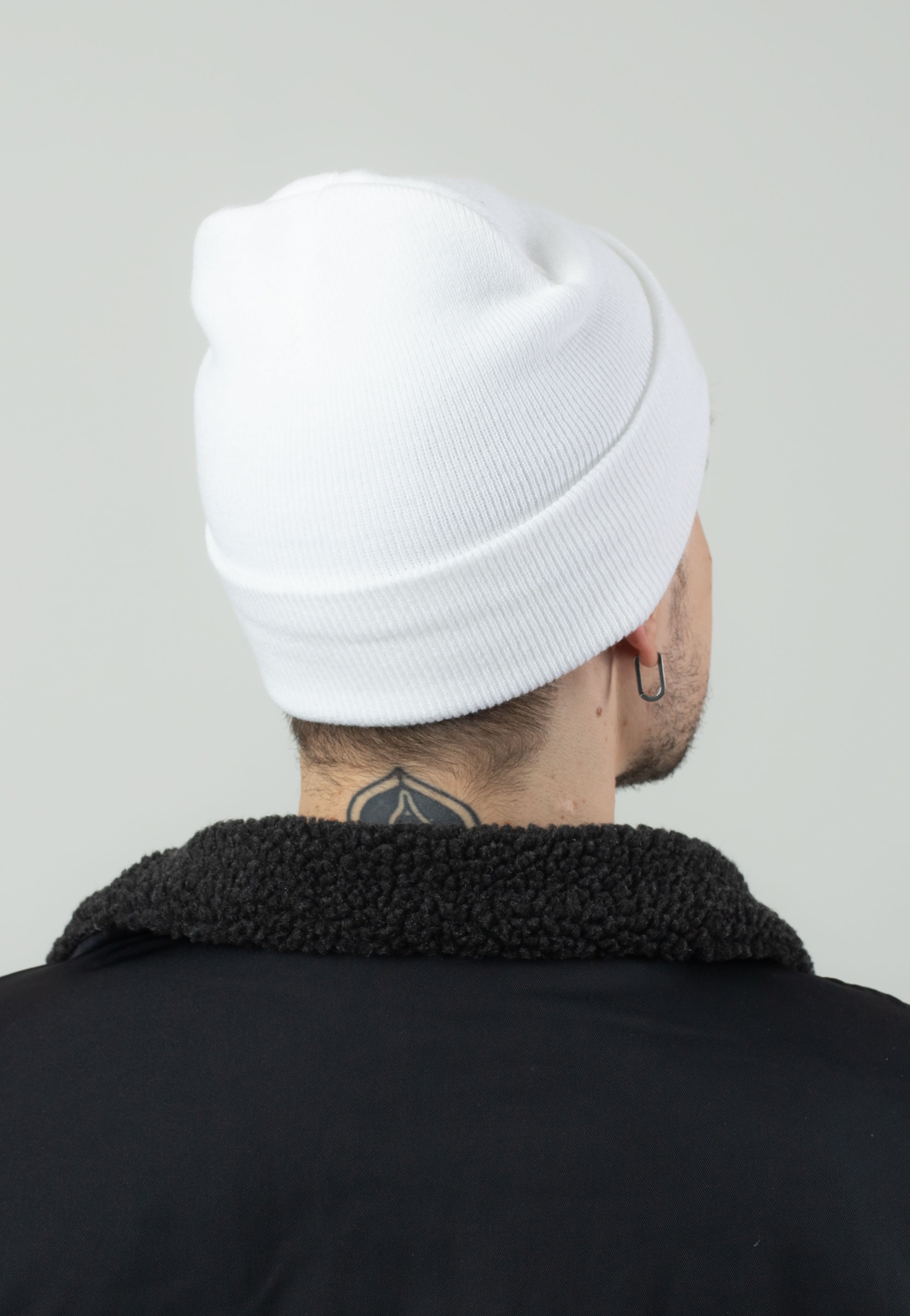 Thrown - Thrown Logo Embroidery White - Beanie | Men-Image