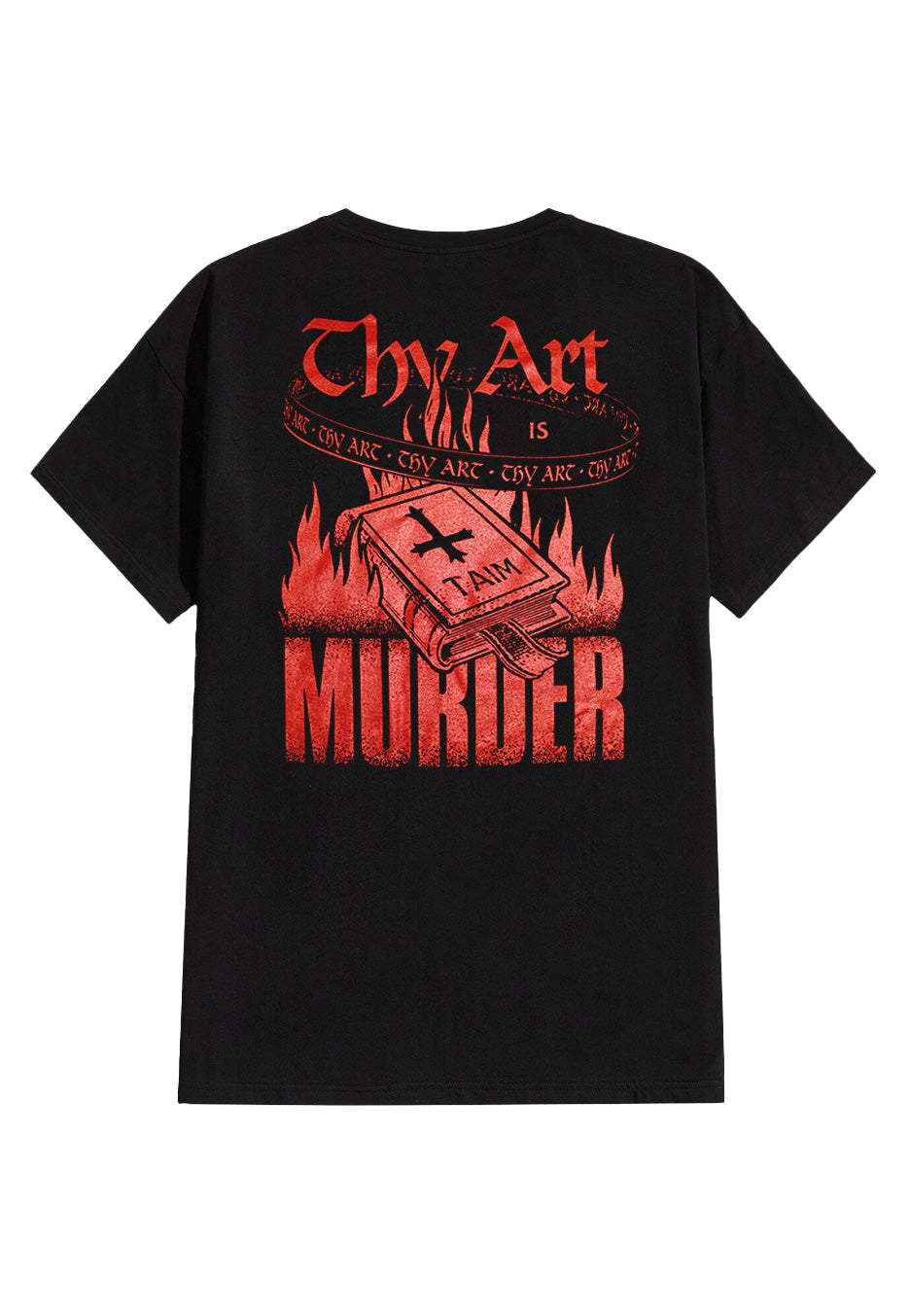 Thy Art Is Murder - Burning Bible - T-Shirt | Neutral-Image