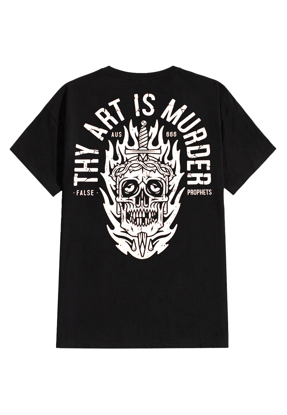 Thy Art Is Murder - False Prophets Skull - T-Shirt | Neutral-Image