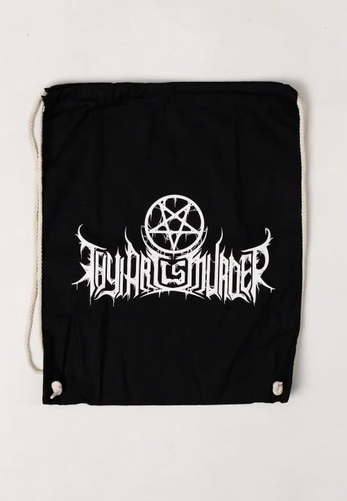 Thy Art Is Murder - Logo Drawstring - Backpack | Neutral-Image
