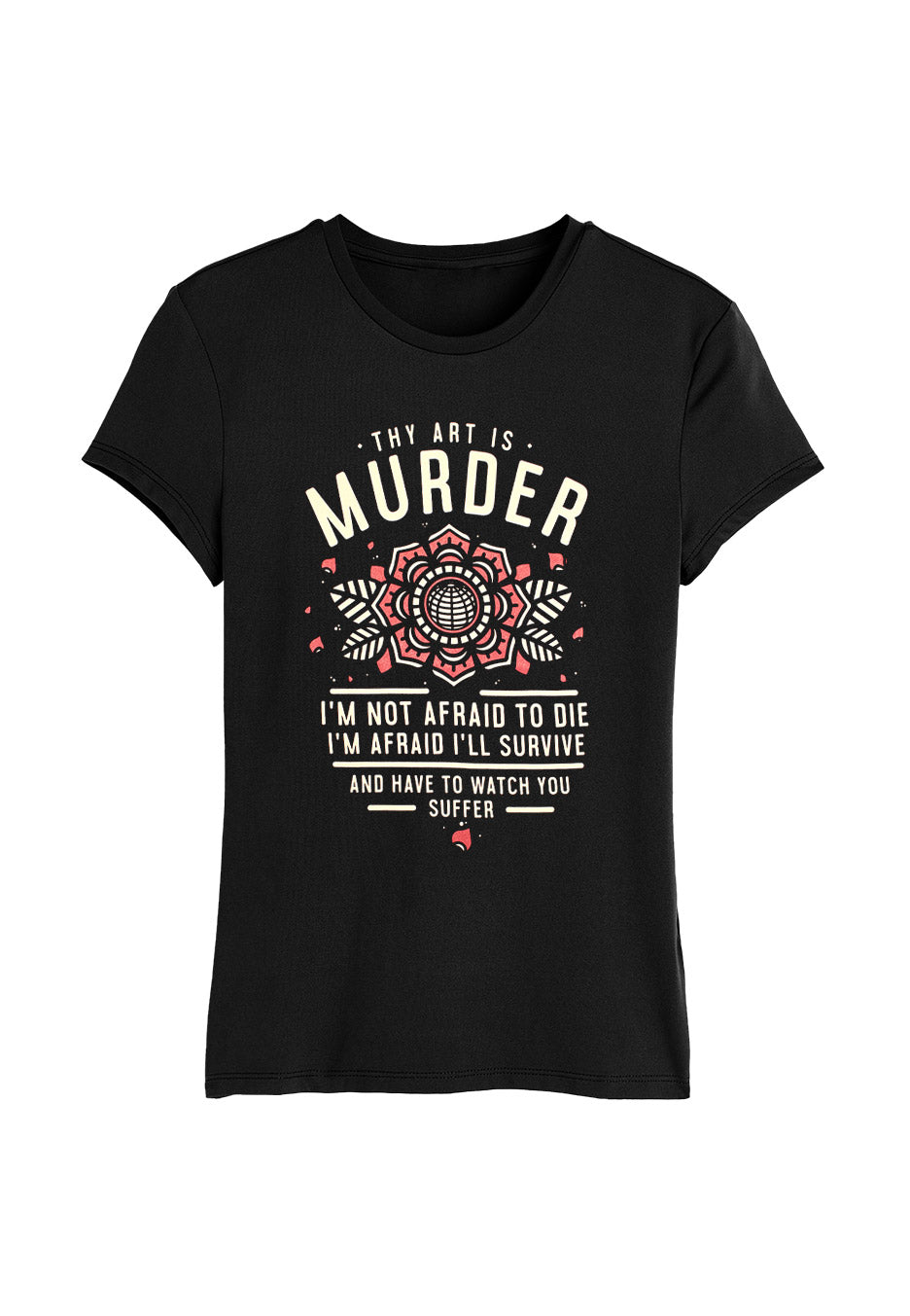 Thy Art Is Murder - Not Afraid Extended Shoulder - Girly | Neutral-Image