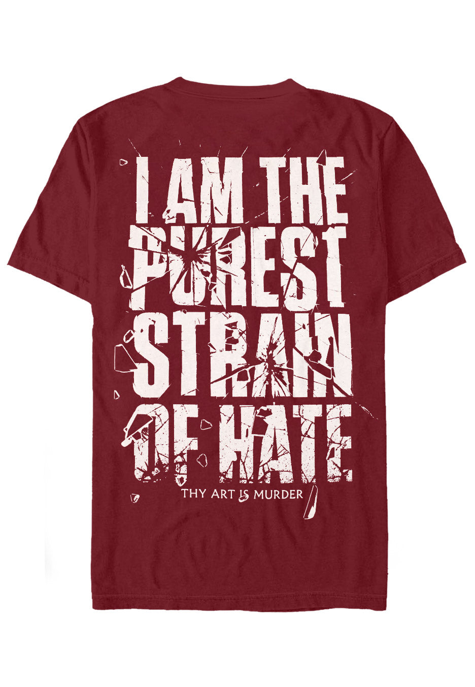 Thy Art Is Murder - Pure Burgundy - T-Shirt | Neutral-Image