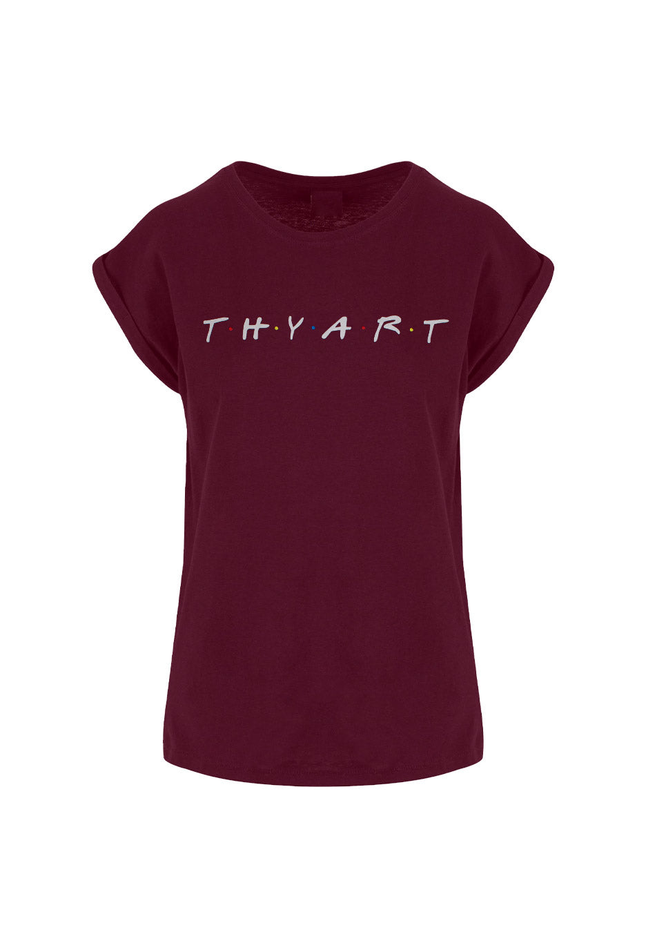 Thy Art Is Murder - Thy Art Logo Extended Shoulder Cherry - Girly | Neutral-Image