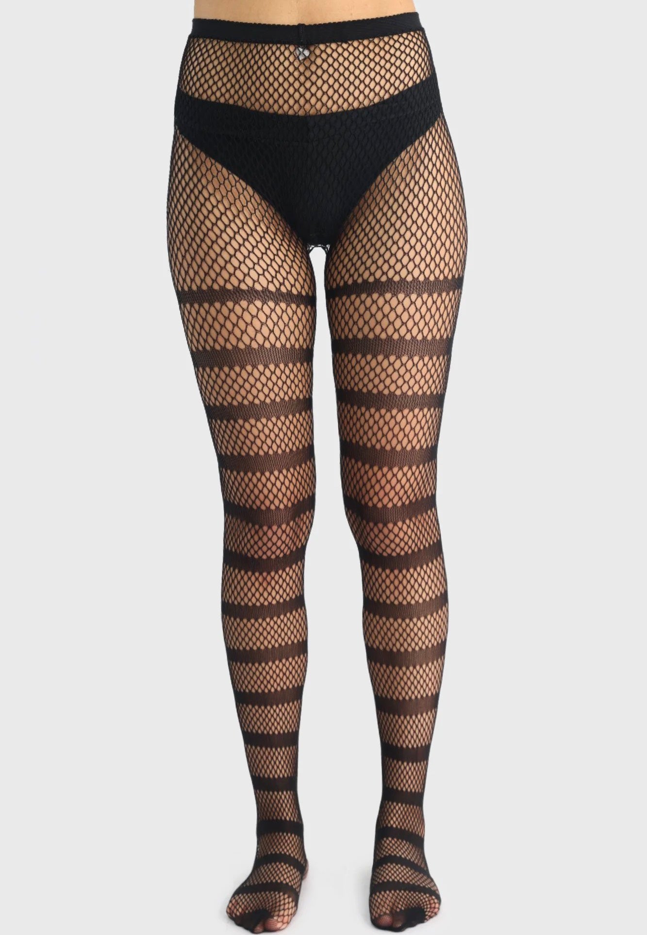 Killstar x Kihilist - Shadow Dream Black - Tights | Women-Image