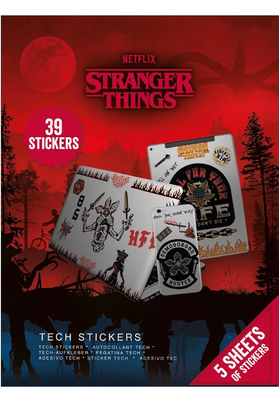 Stranger Things - Upside Down Battle - Sticker | Neutral-Image