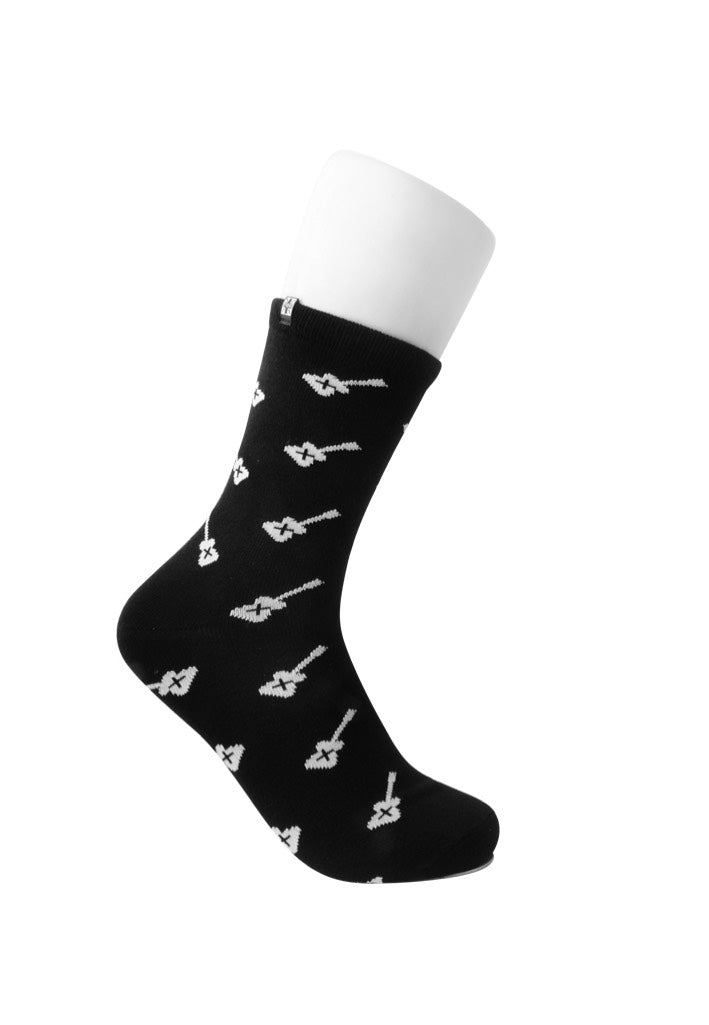 T.U.K. - Women All Guitars - Socks | Neutral-Image