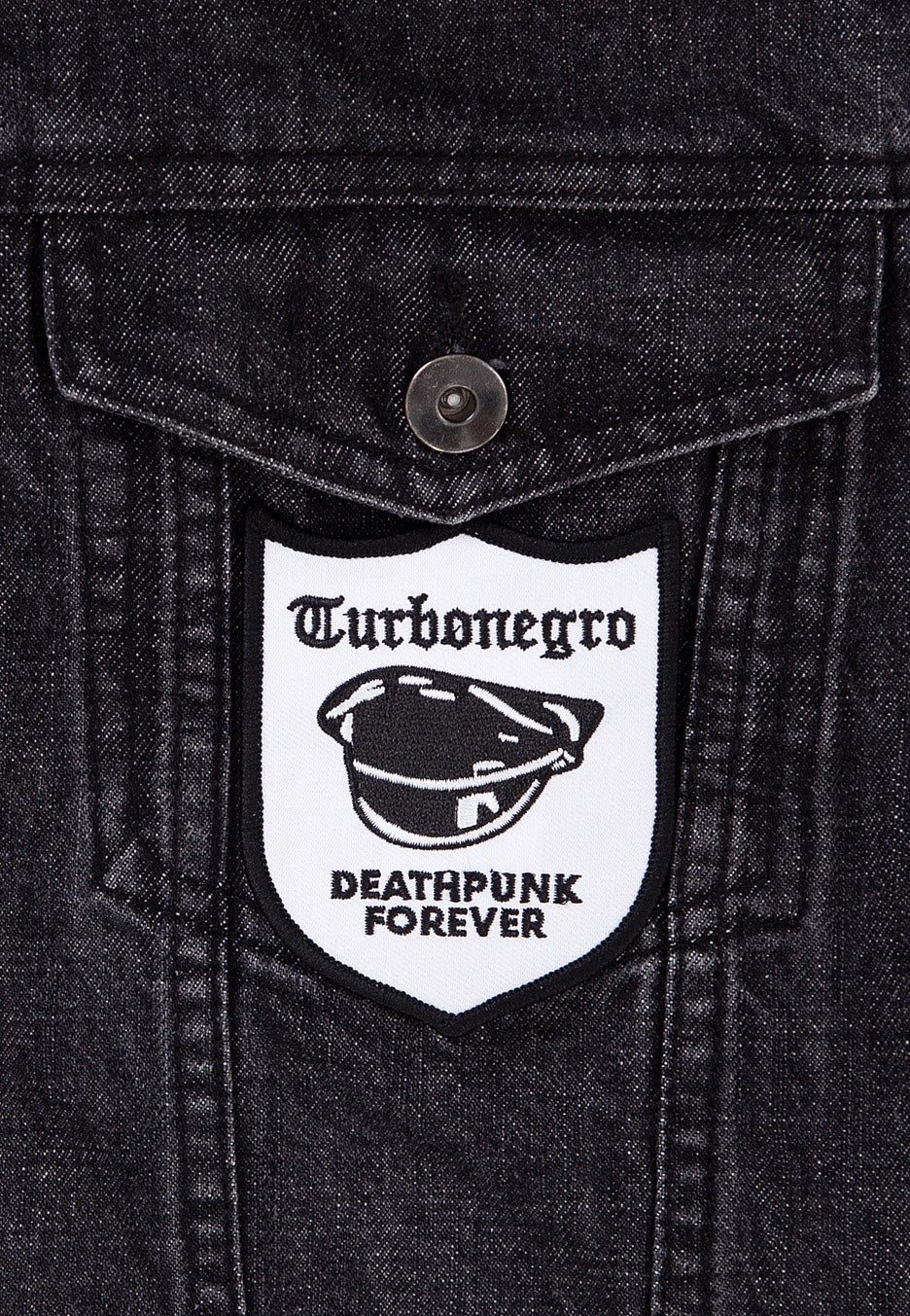 Turbonegro - Deathpunk Forever White - Patch | Neutral-Image