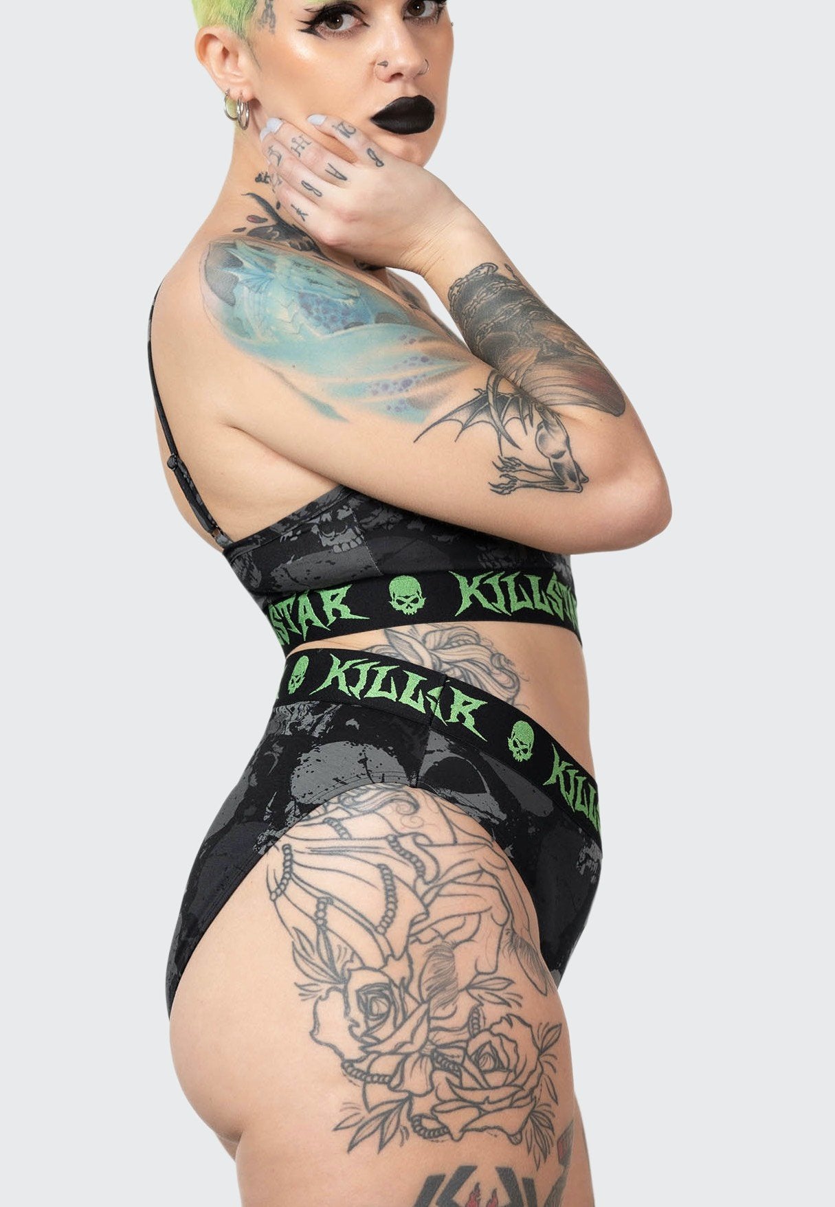 Killstar - Tzompantli Black - Panties | Women-Image