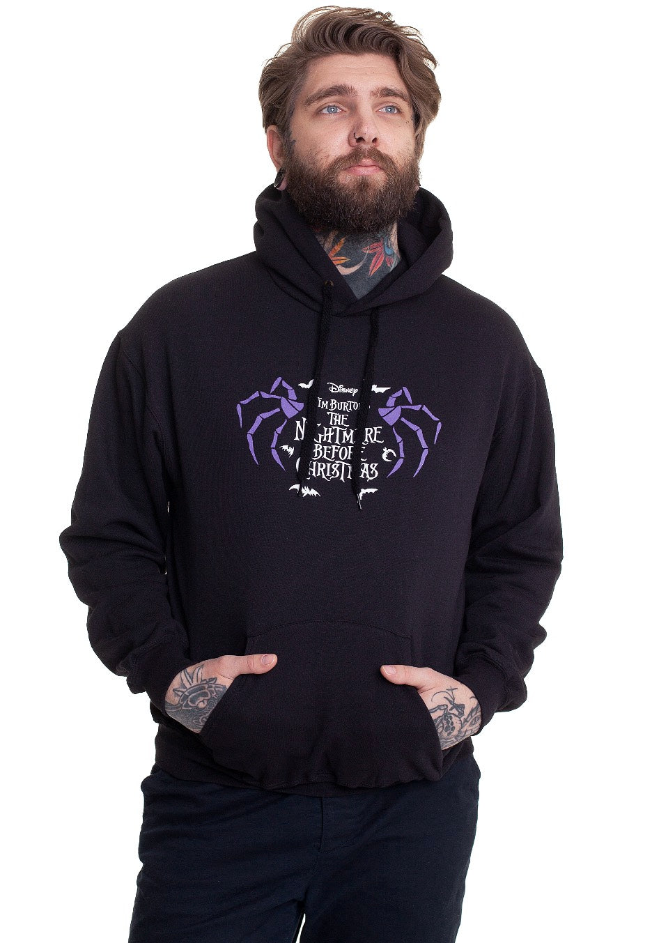 The Nightmare Before Christmas - Moonlight Back Print - Hoodie | Men-Image