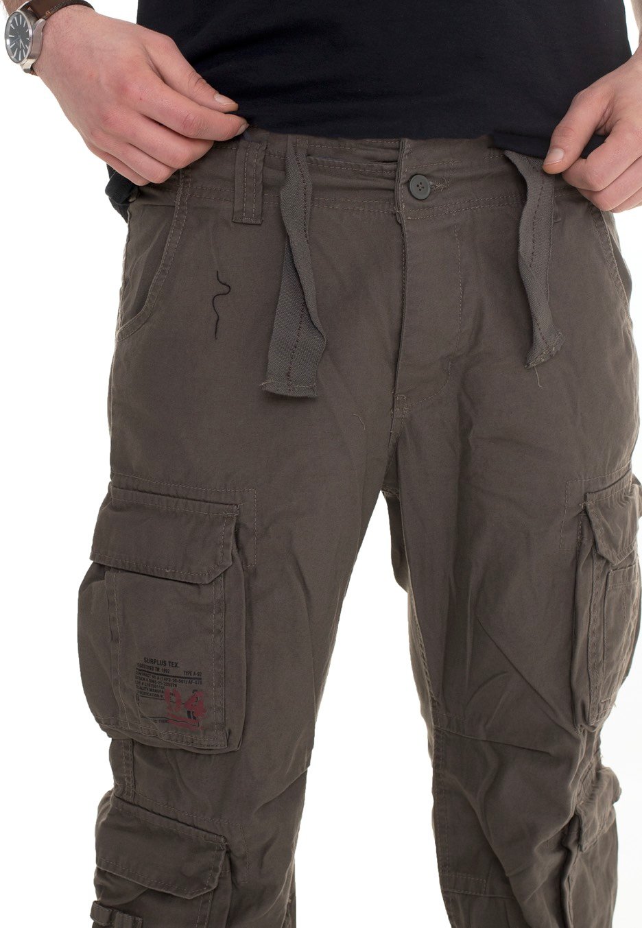 Surplus - Airborne Vintage Olive - Pants | Men-Image