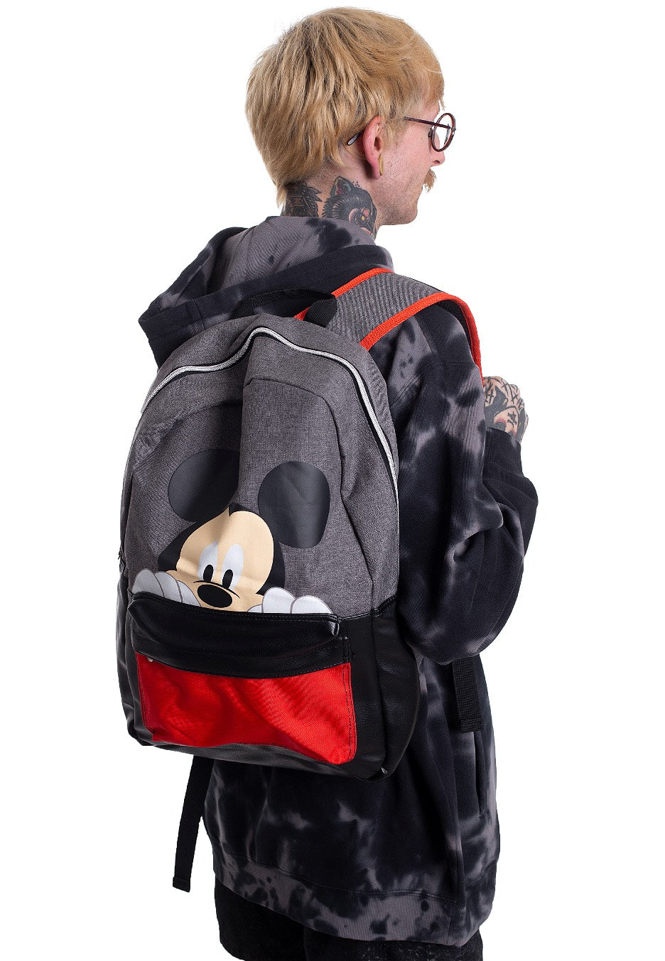 Mickey Mouse - Placement Printed - Backpack | Neutral-Image