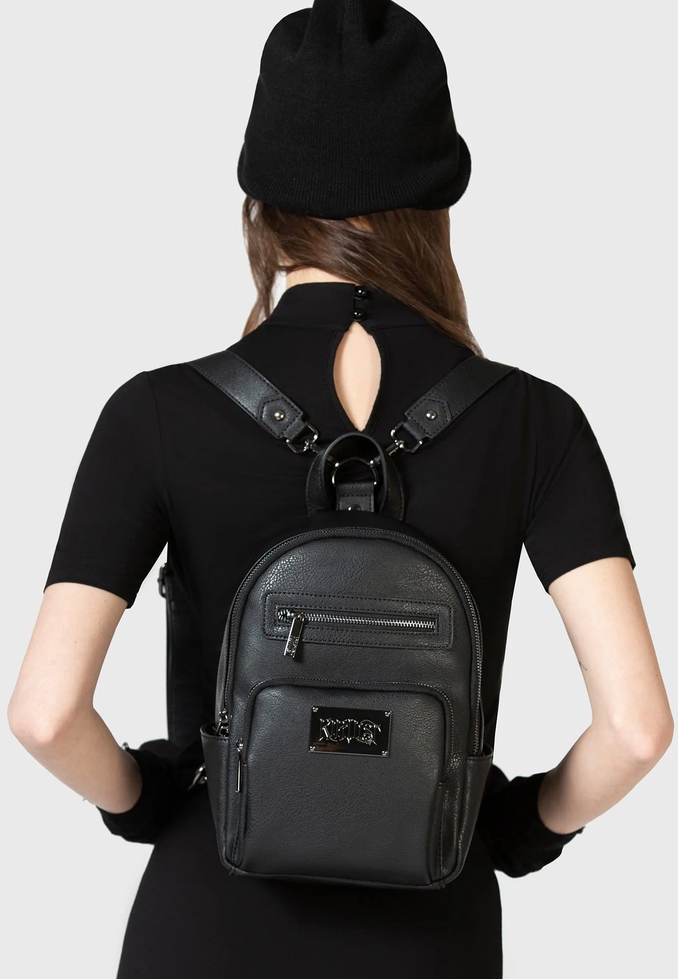 Killstar x Kihilist - Unbidden Possession Mini Black - Backpack | Neutral-Image