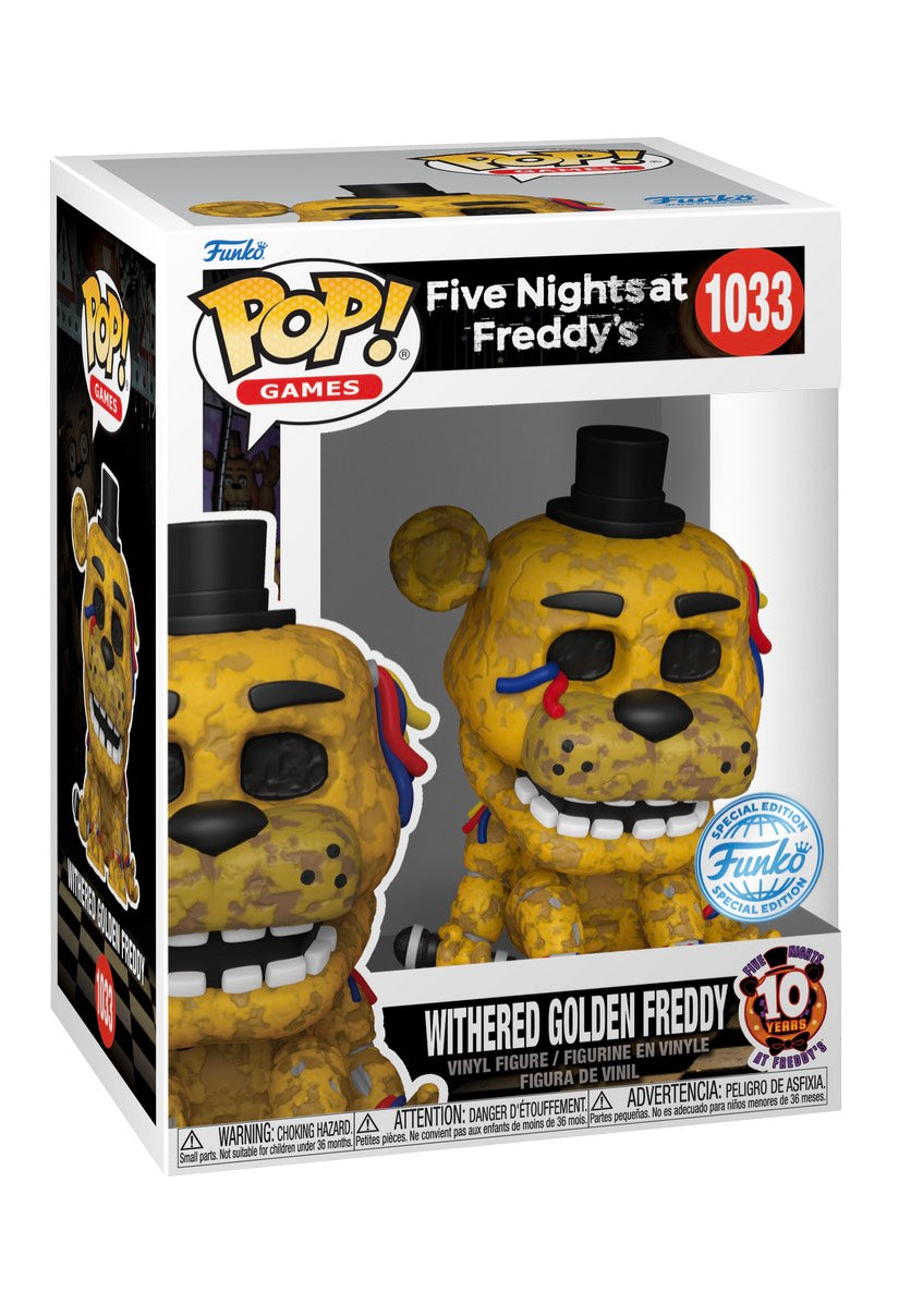 Five Nights At Freddy's - Withered Golden Freddy POP! Vinyl - Funko Pop | Neutral-Image