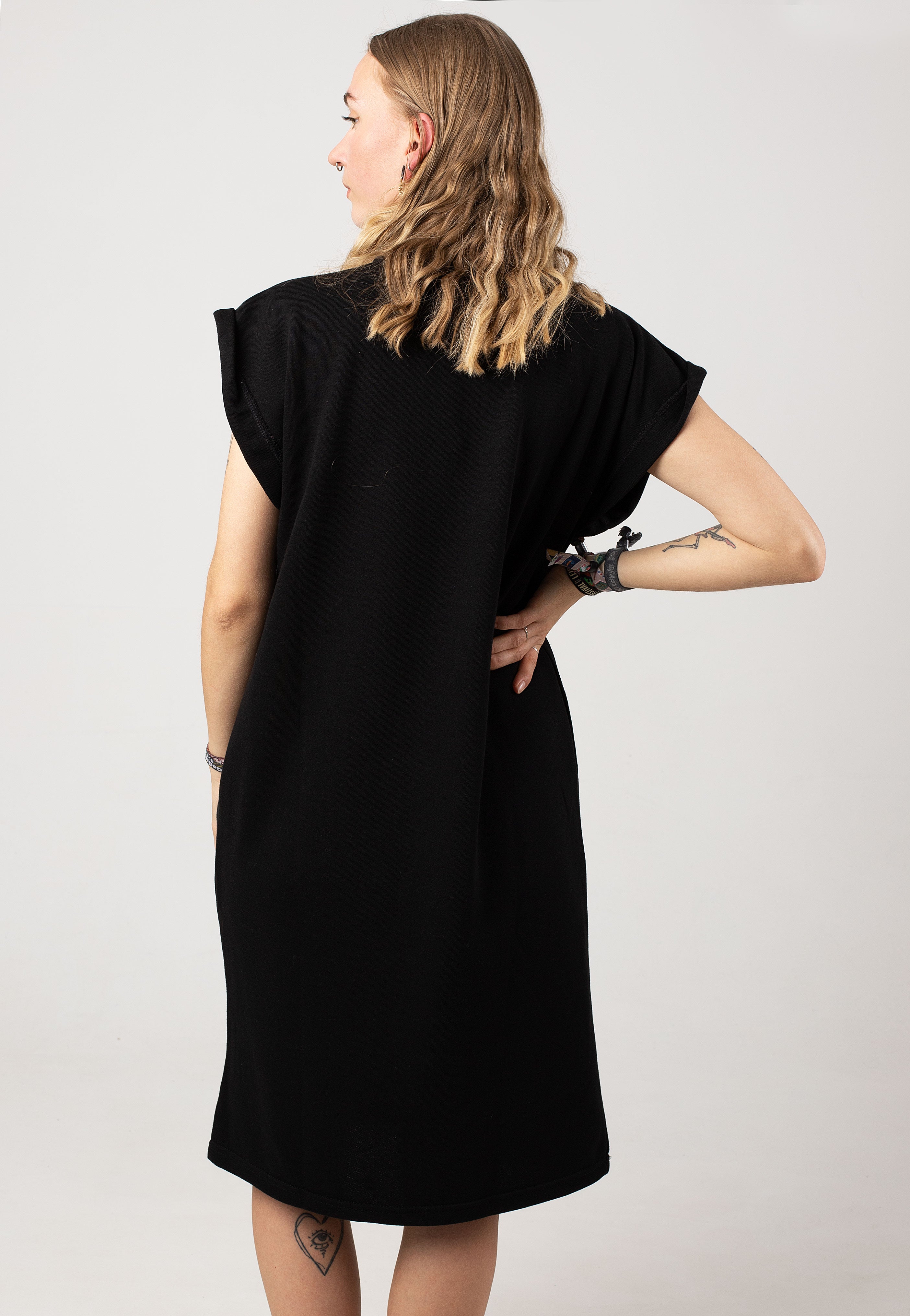 Urban Classics - Ladies Light Terry Black - Dress | Women-Image