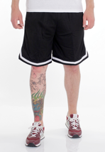 Urban Classics - Stripes Black/Black/White - Shorts | Men-Image