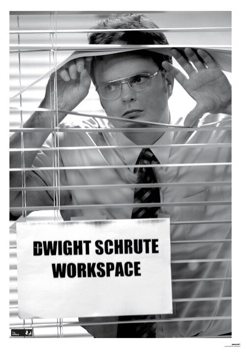 The Office - Dwight Schrute Workspace Maxi - Poster | Neutral-Image