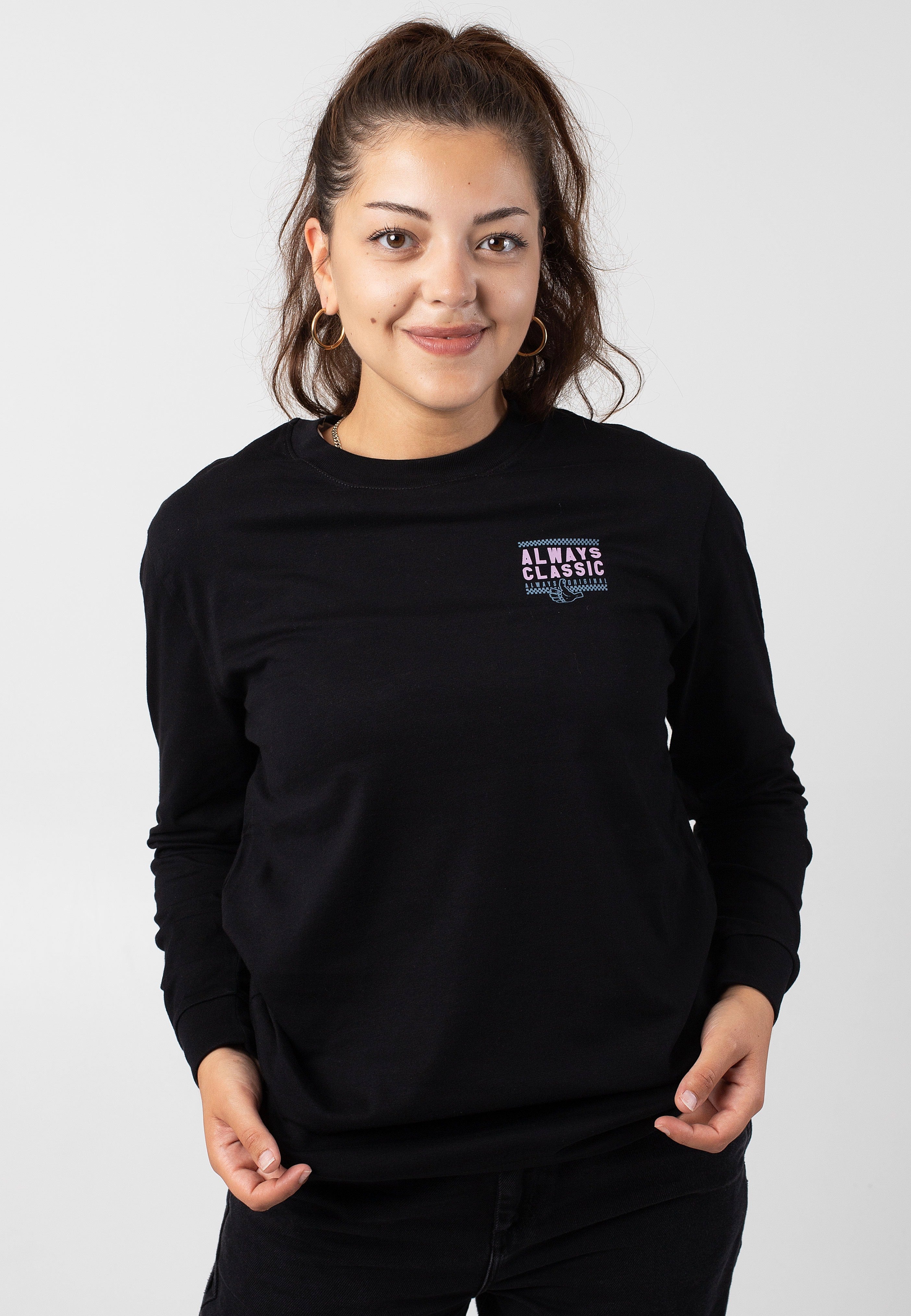 Vans - Always Classic Bff Black - Longsleeve | Women-Image